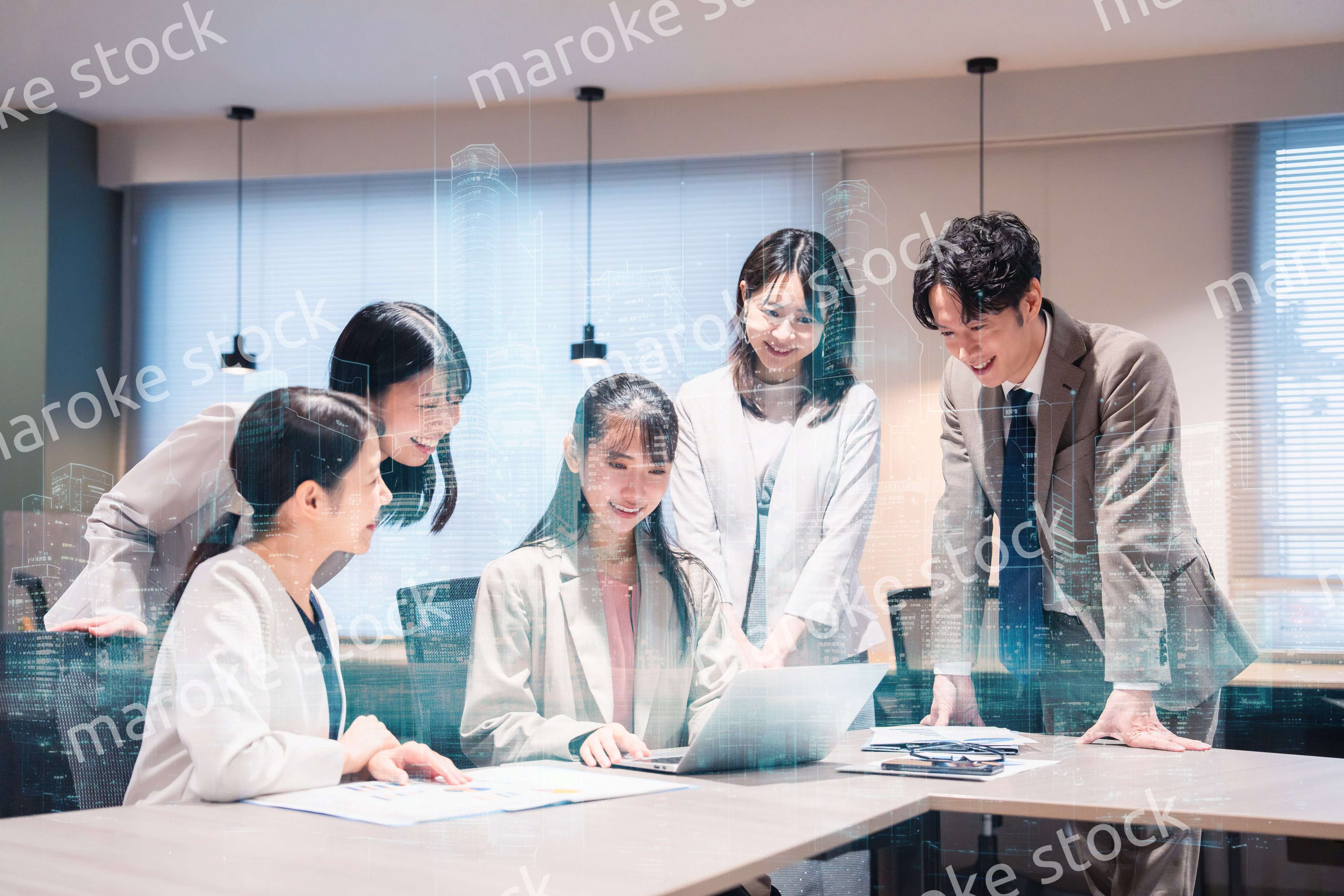 先進的なイメージの企業