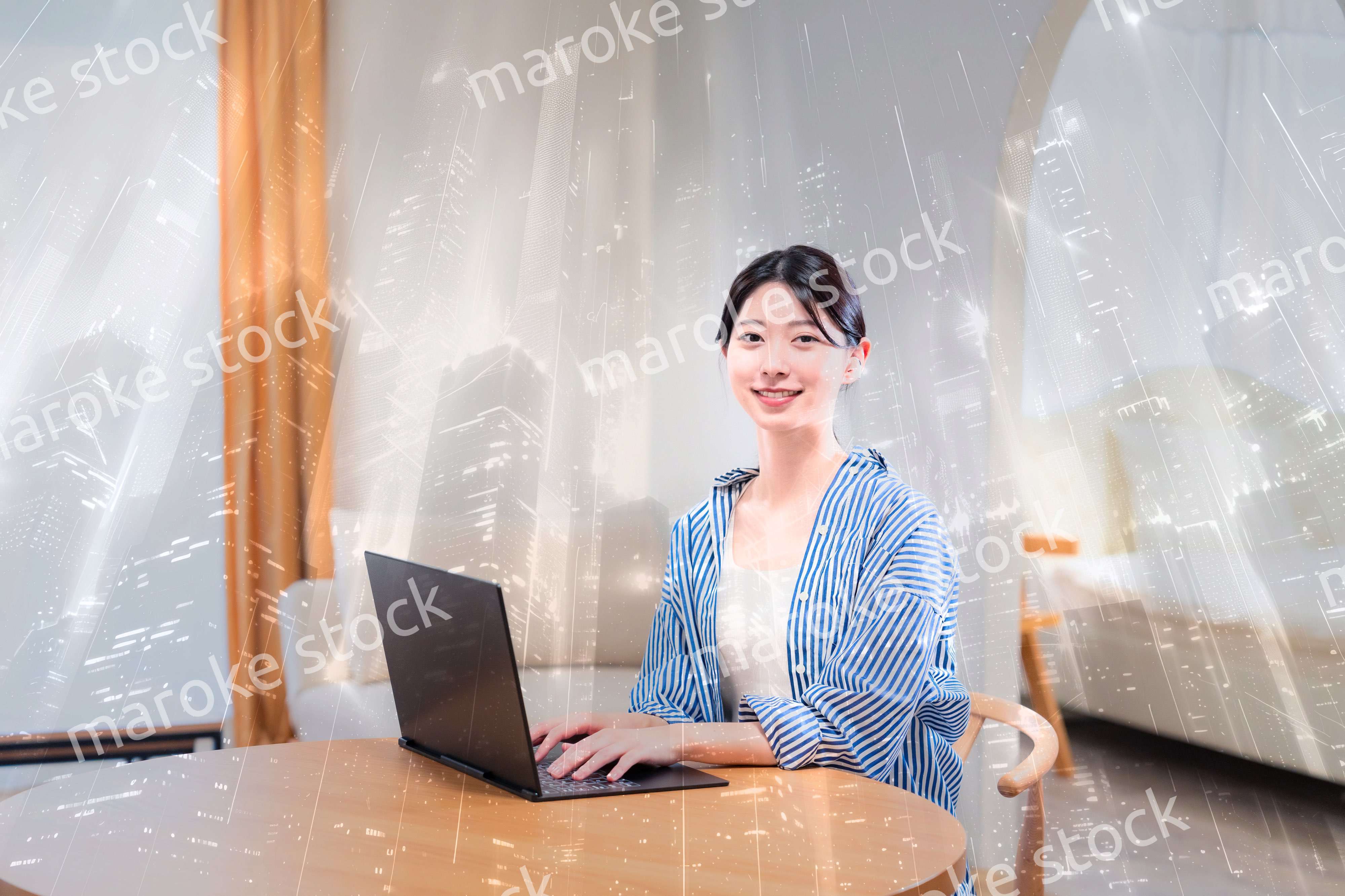 在宅勤務・デジタルイメージ