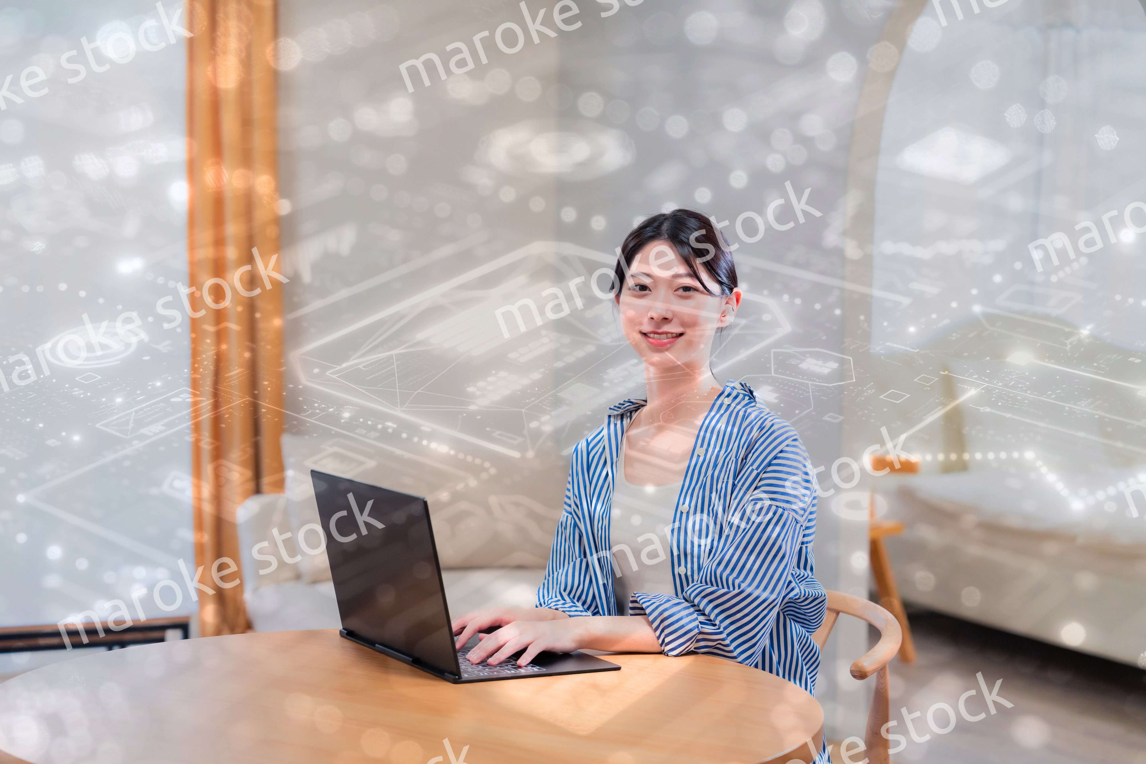 在宅勤務・デジタルイメージ