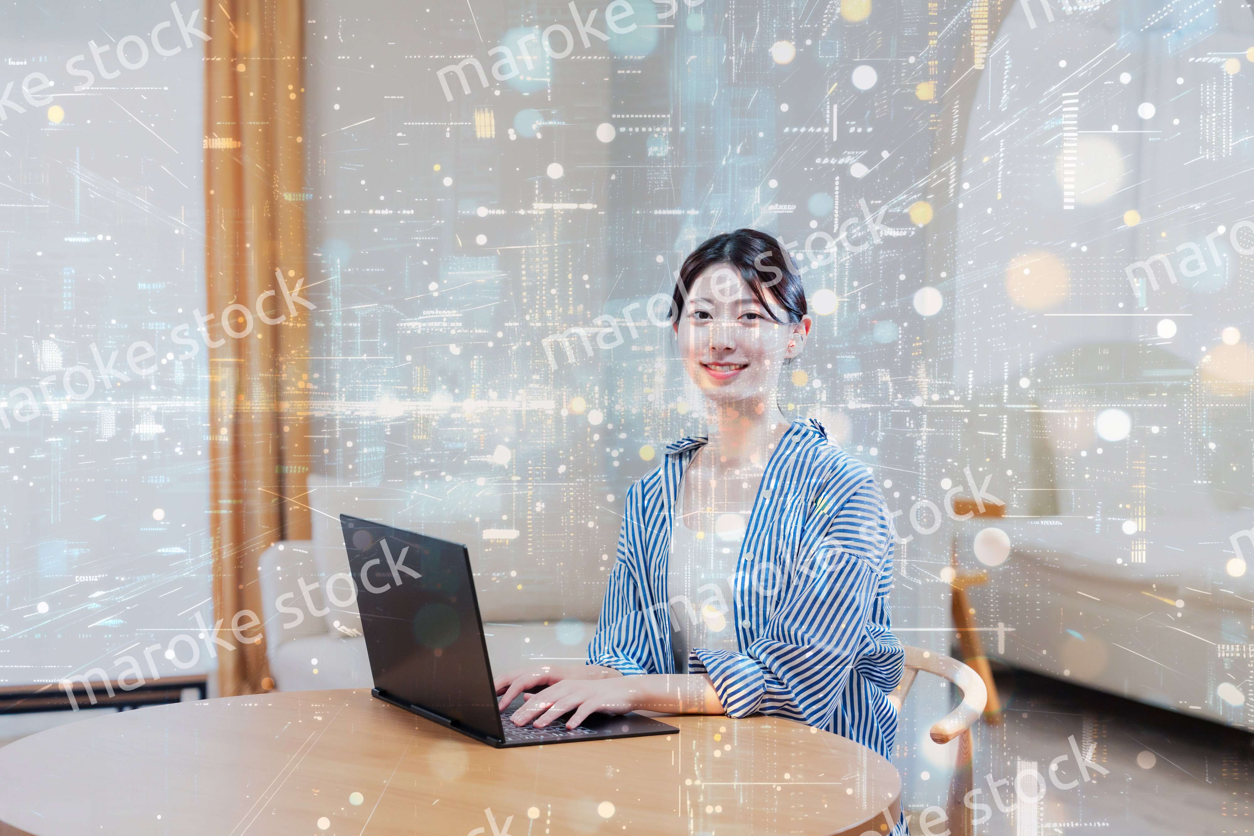 在宅勤務・デジタルイメージ