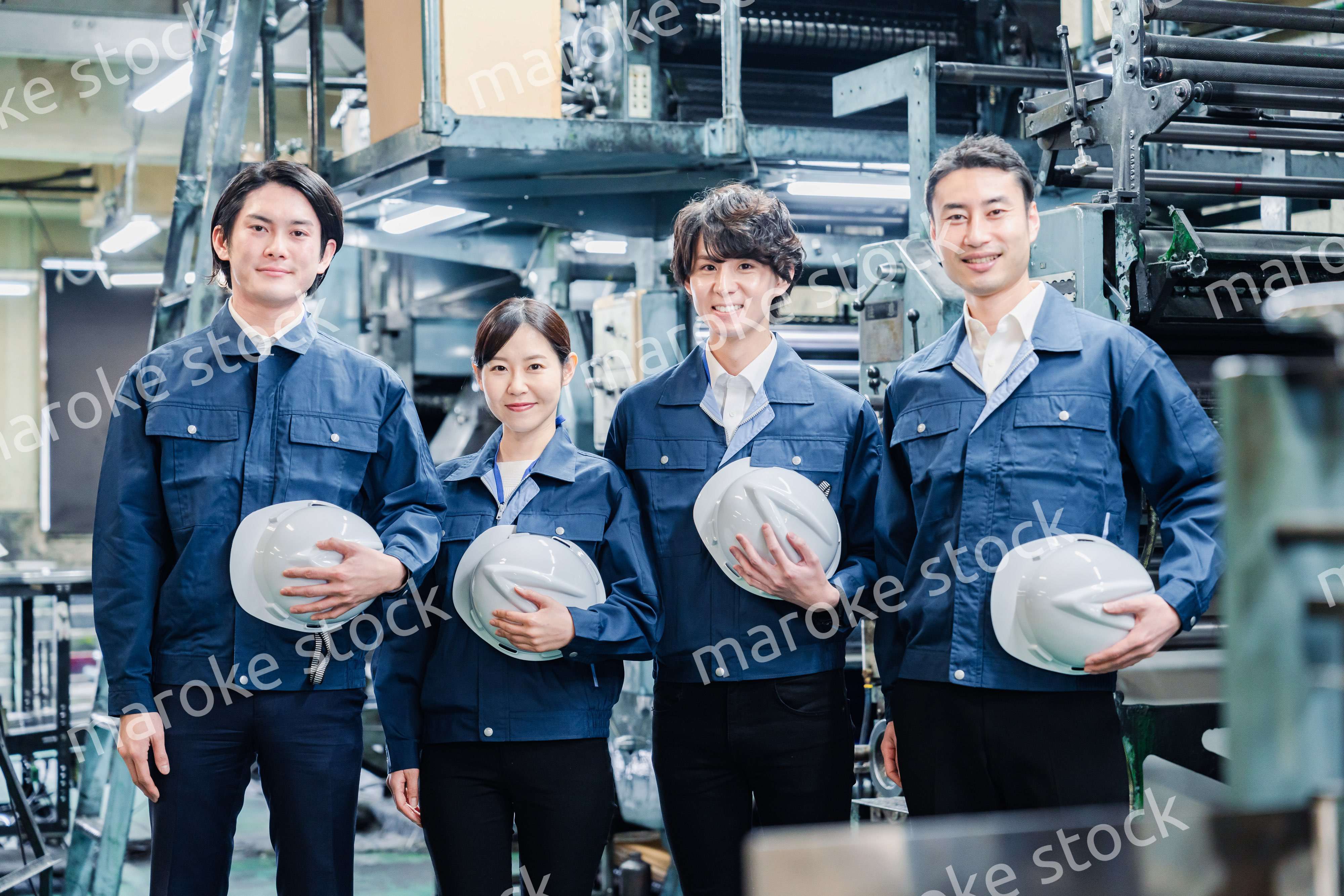 現場で働く人々