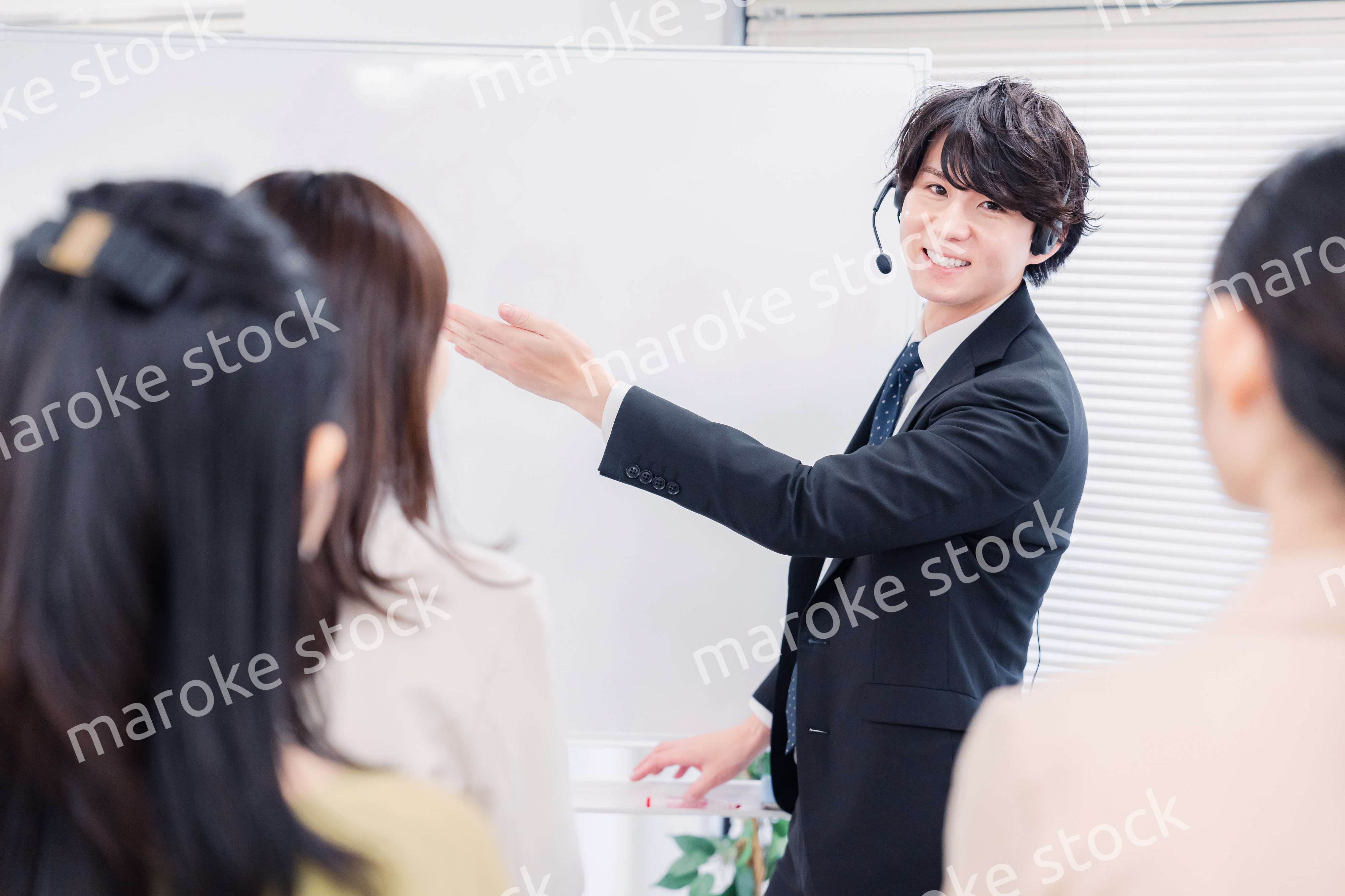 ビジネス講師の男性