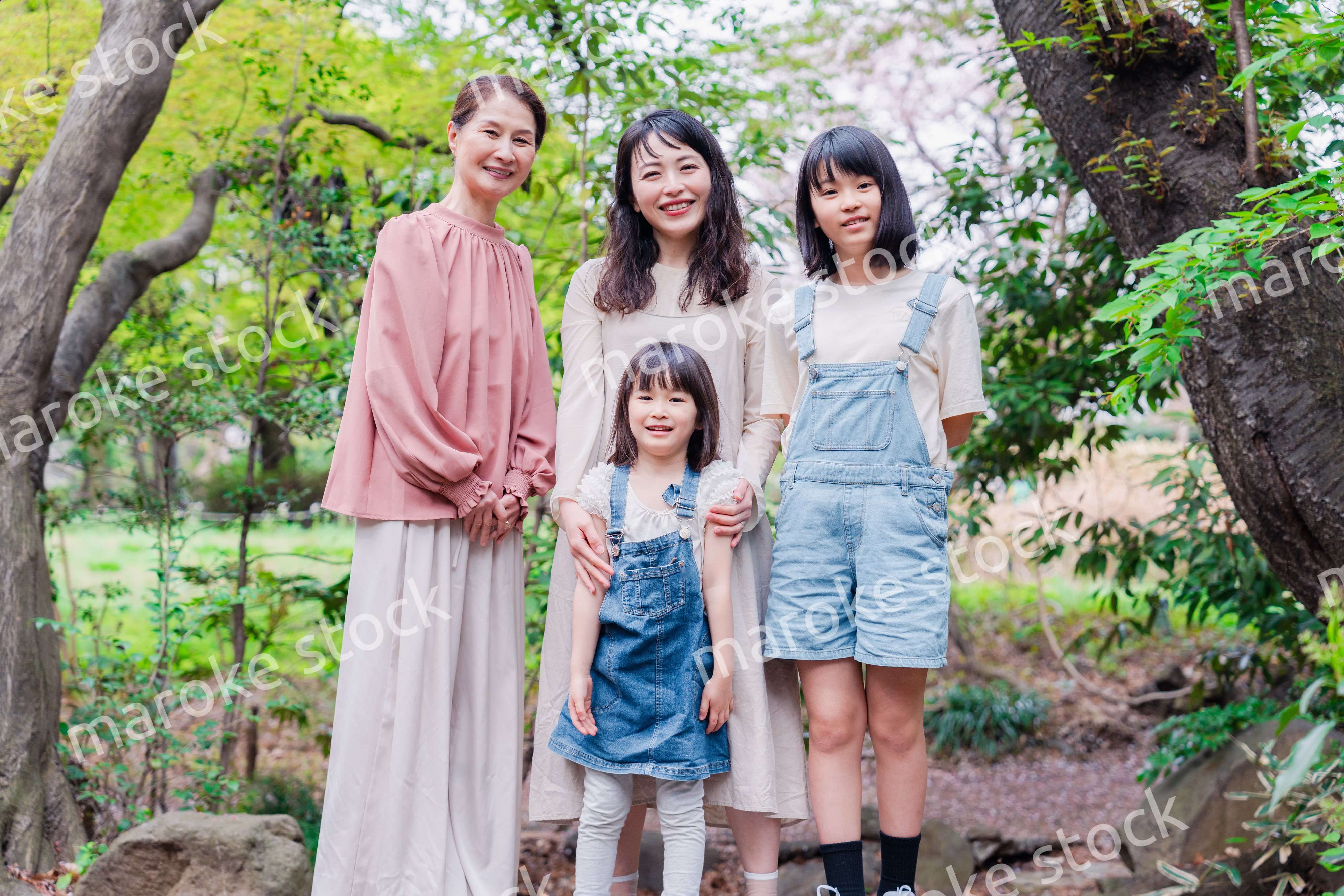 家族の女性メンバーたち