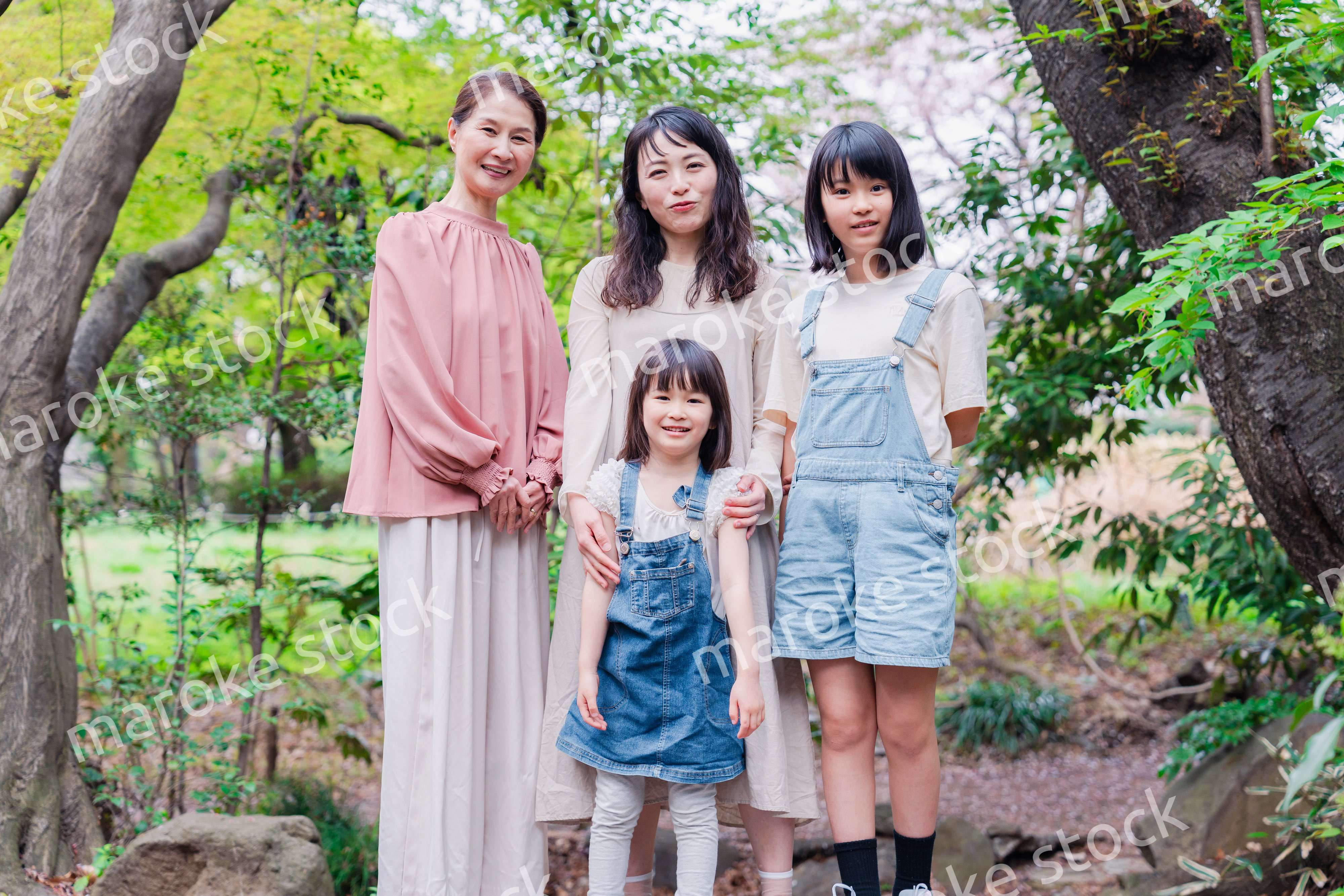 家族の女性メンバーたち