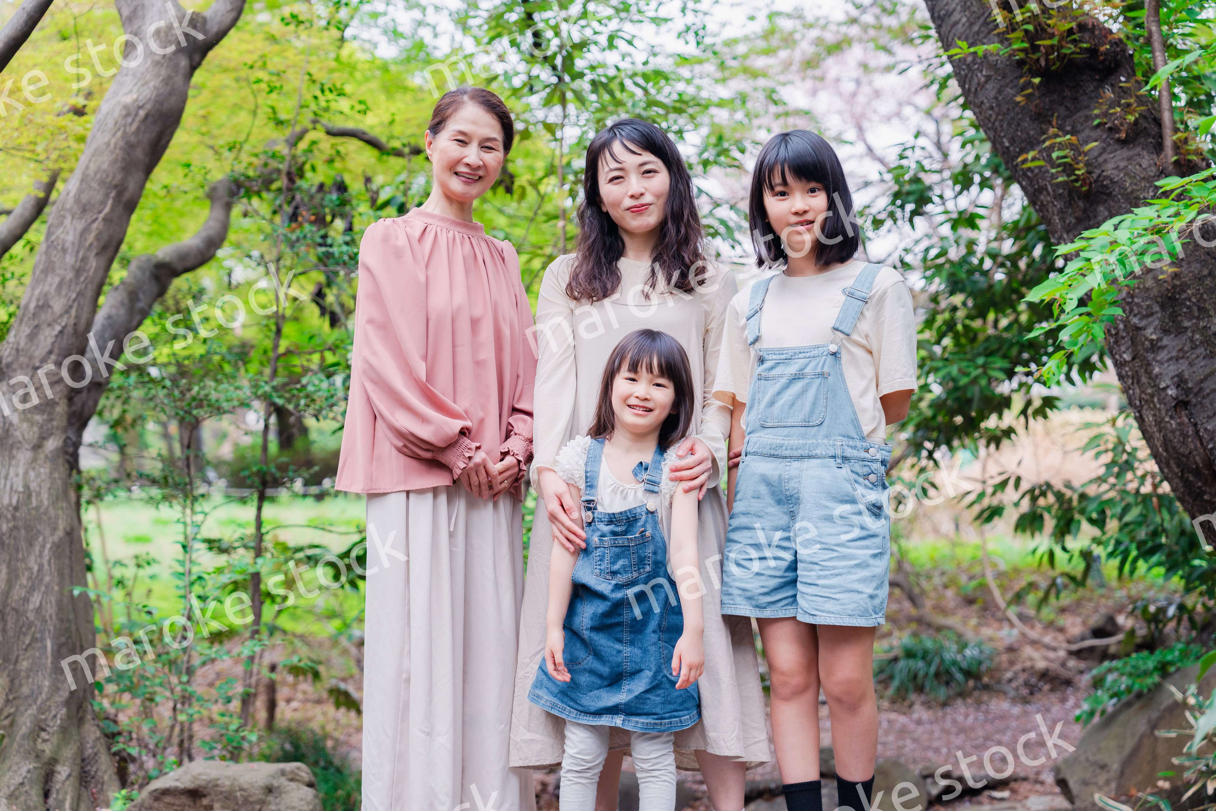 家族の女性メンバーたち