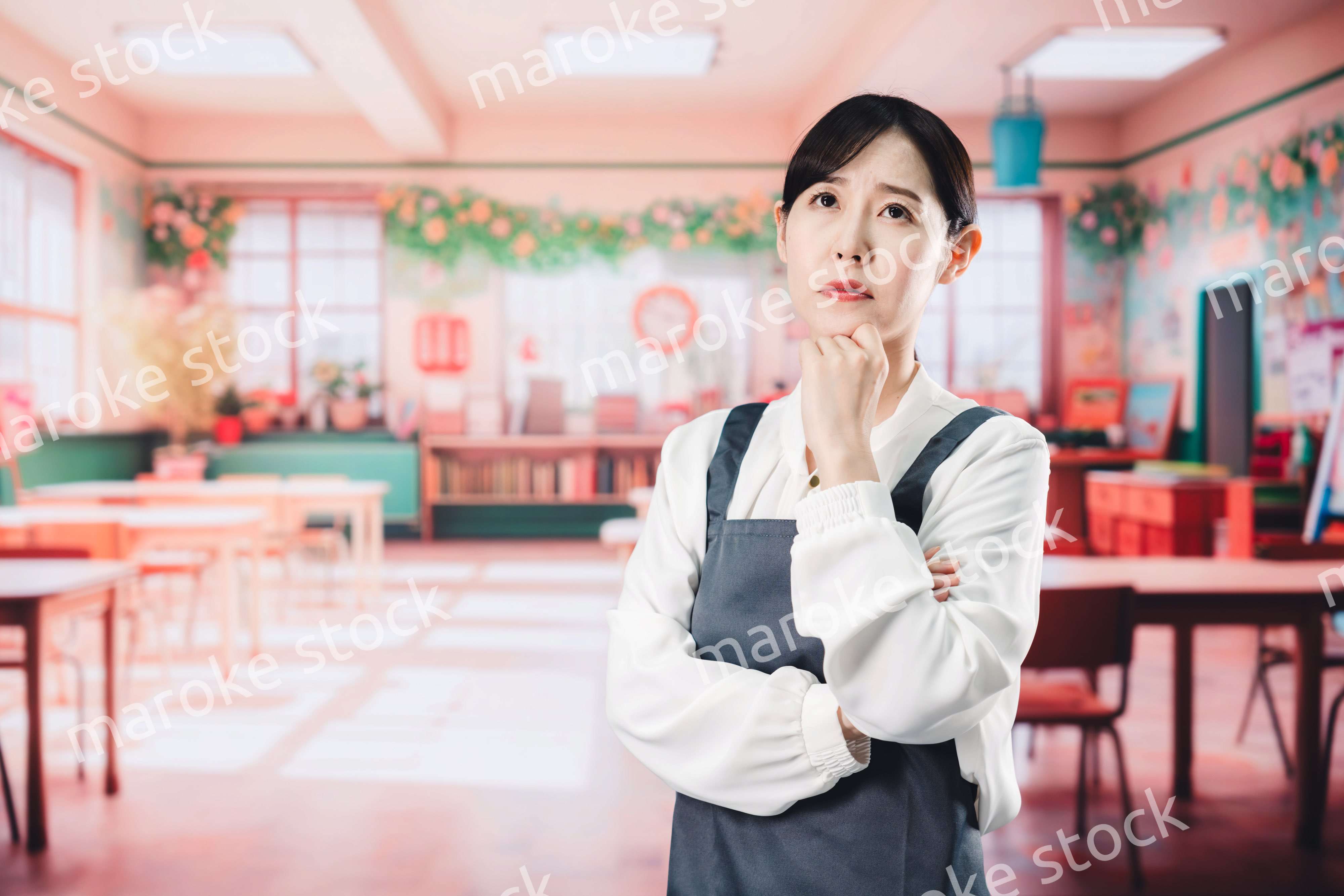 多忙に悩む保育士