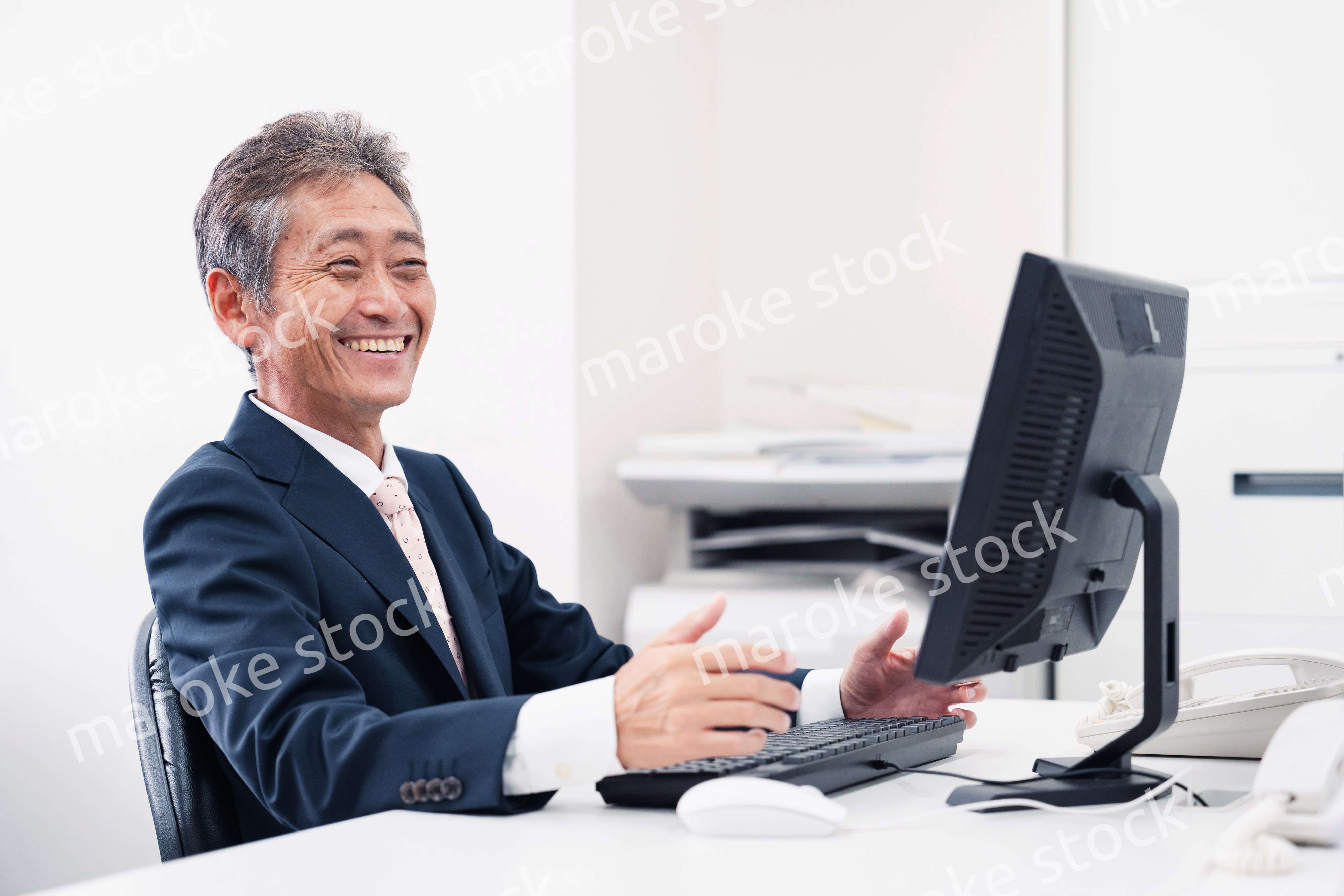 優しい雰囲気の上司