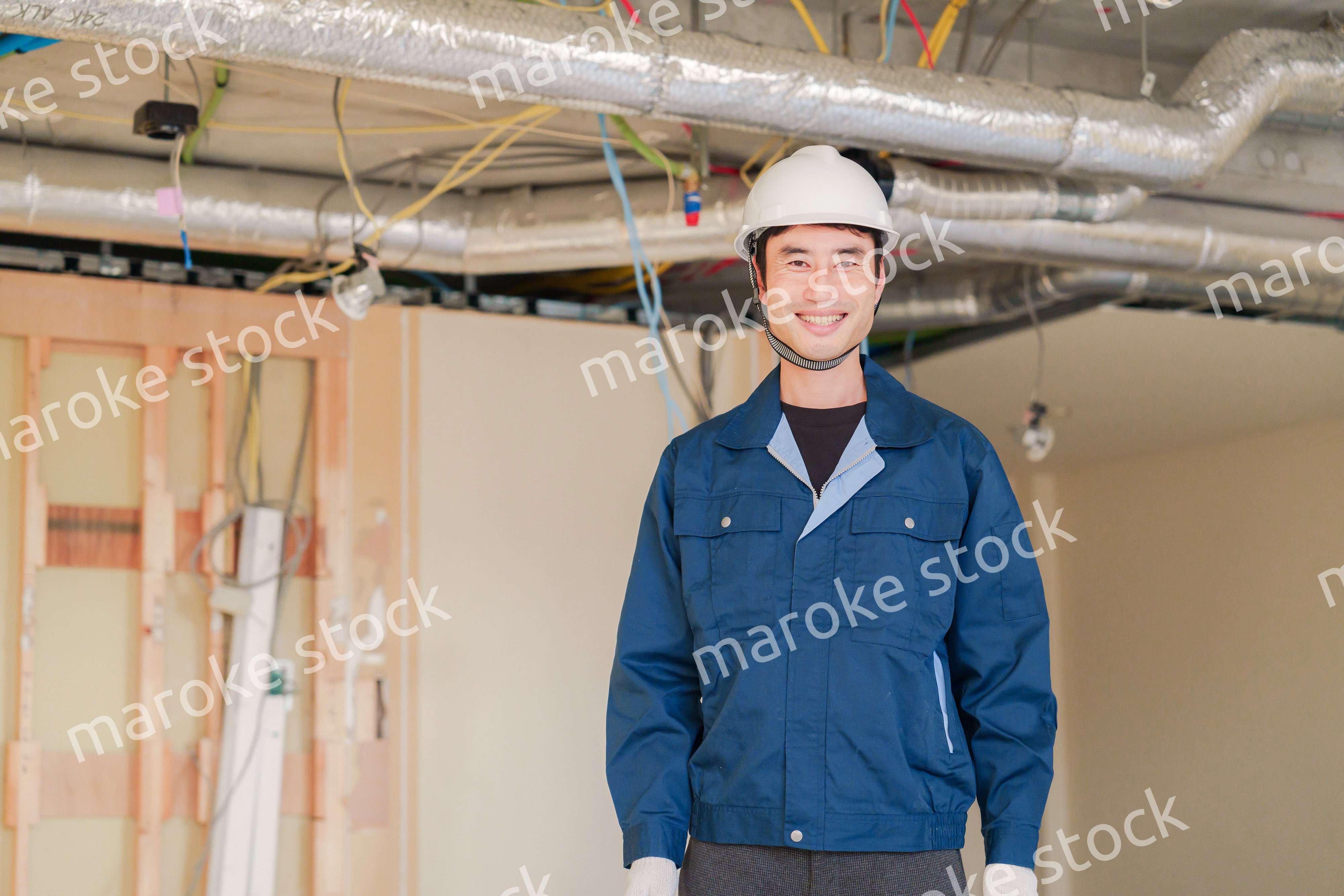 工事現場の現場責任者