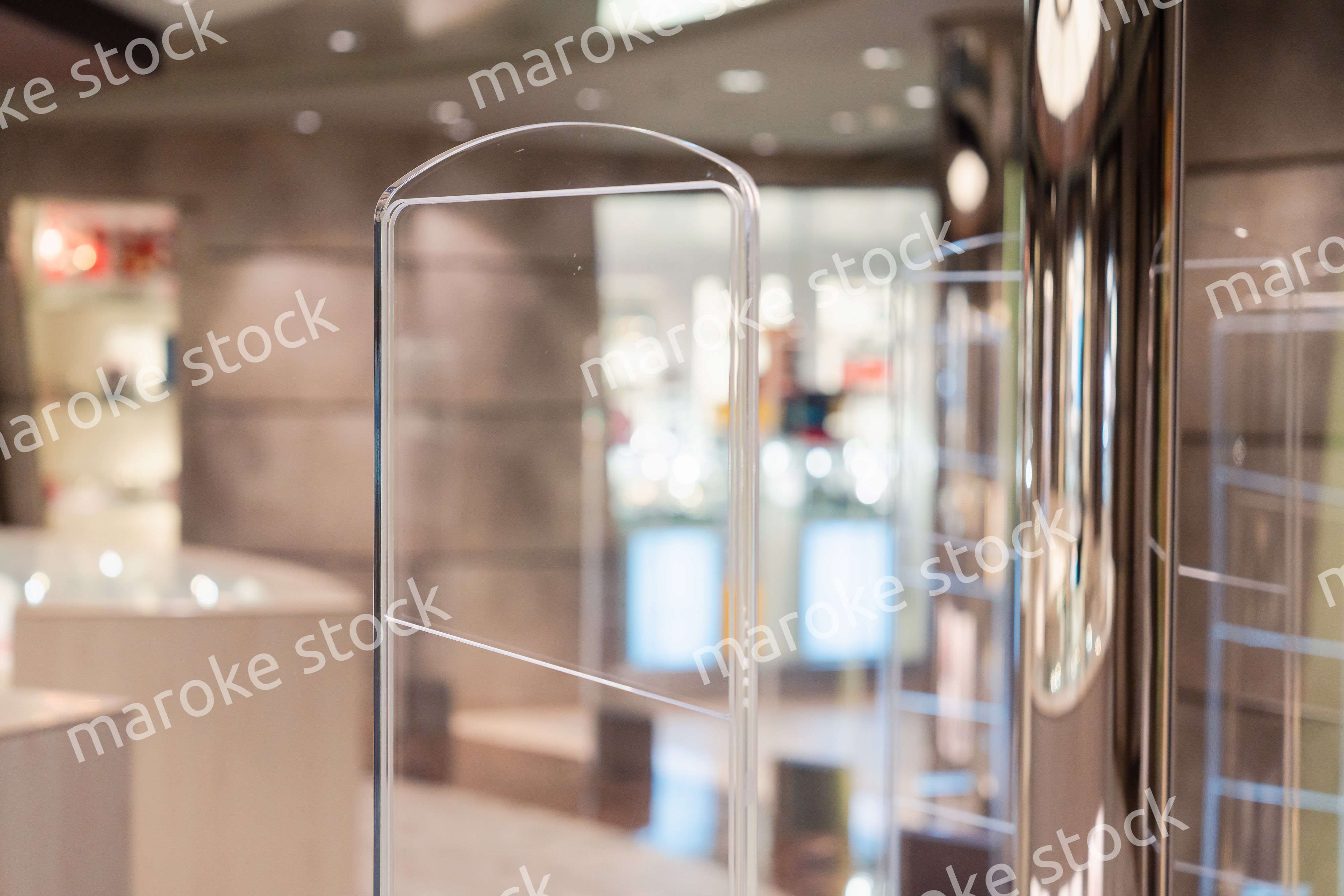 店頭のセキュリティーシステム