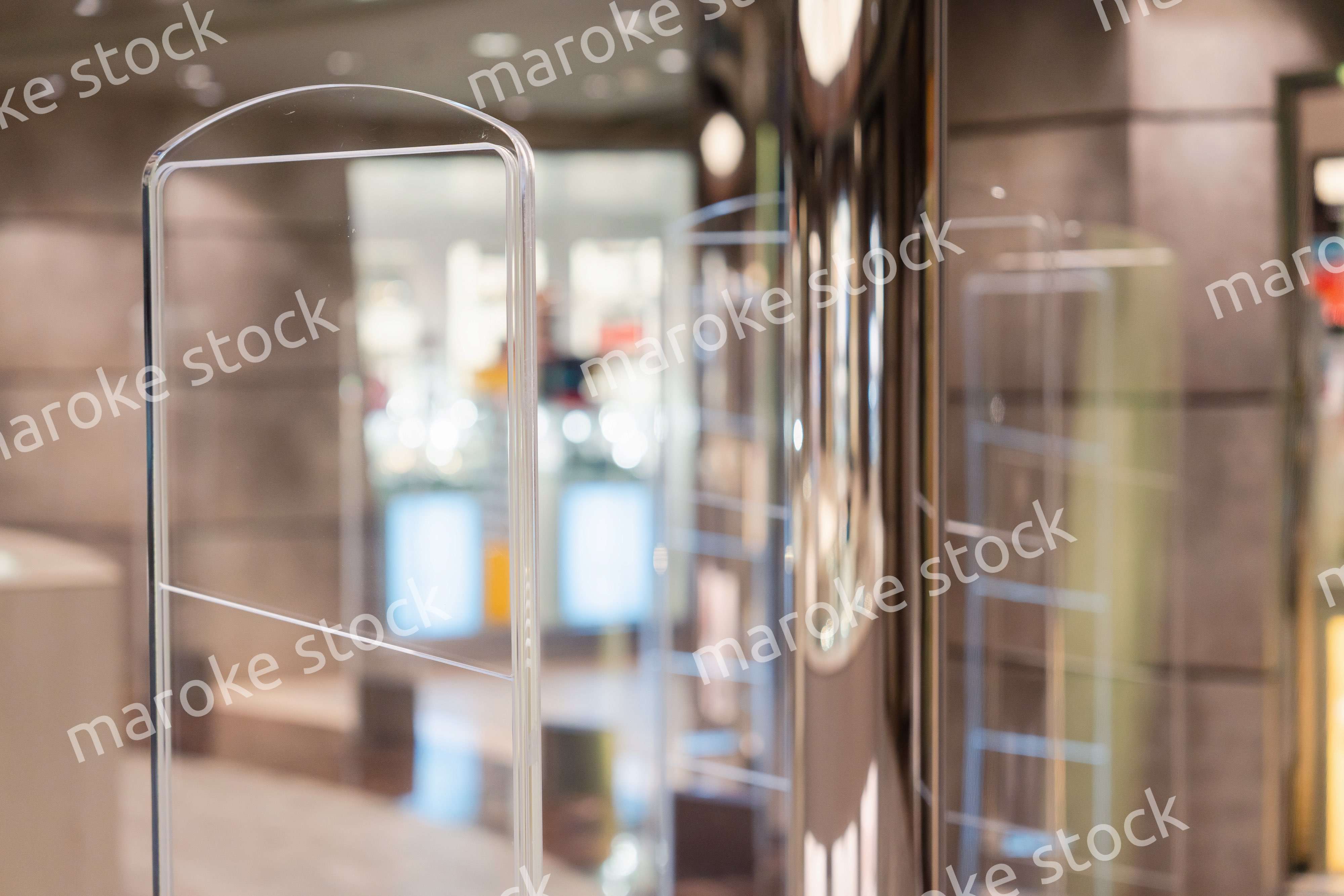 店頭のセキュリティーシステム