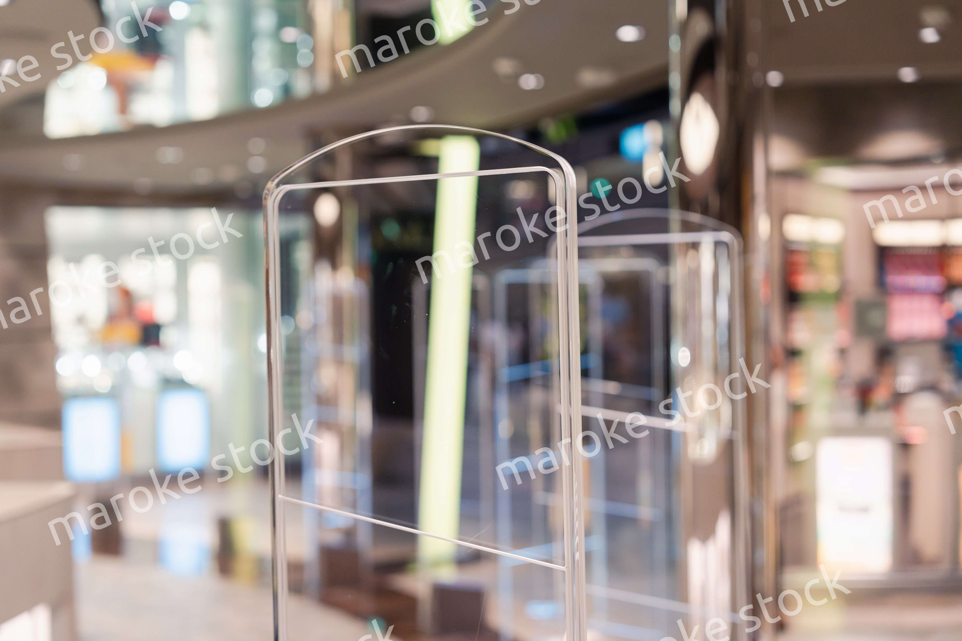 店頭のセキュリティーシステム