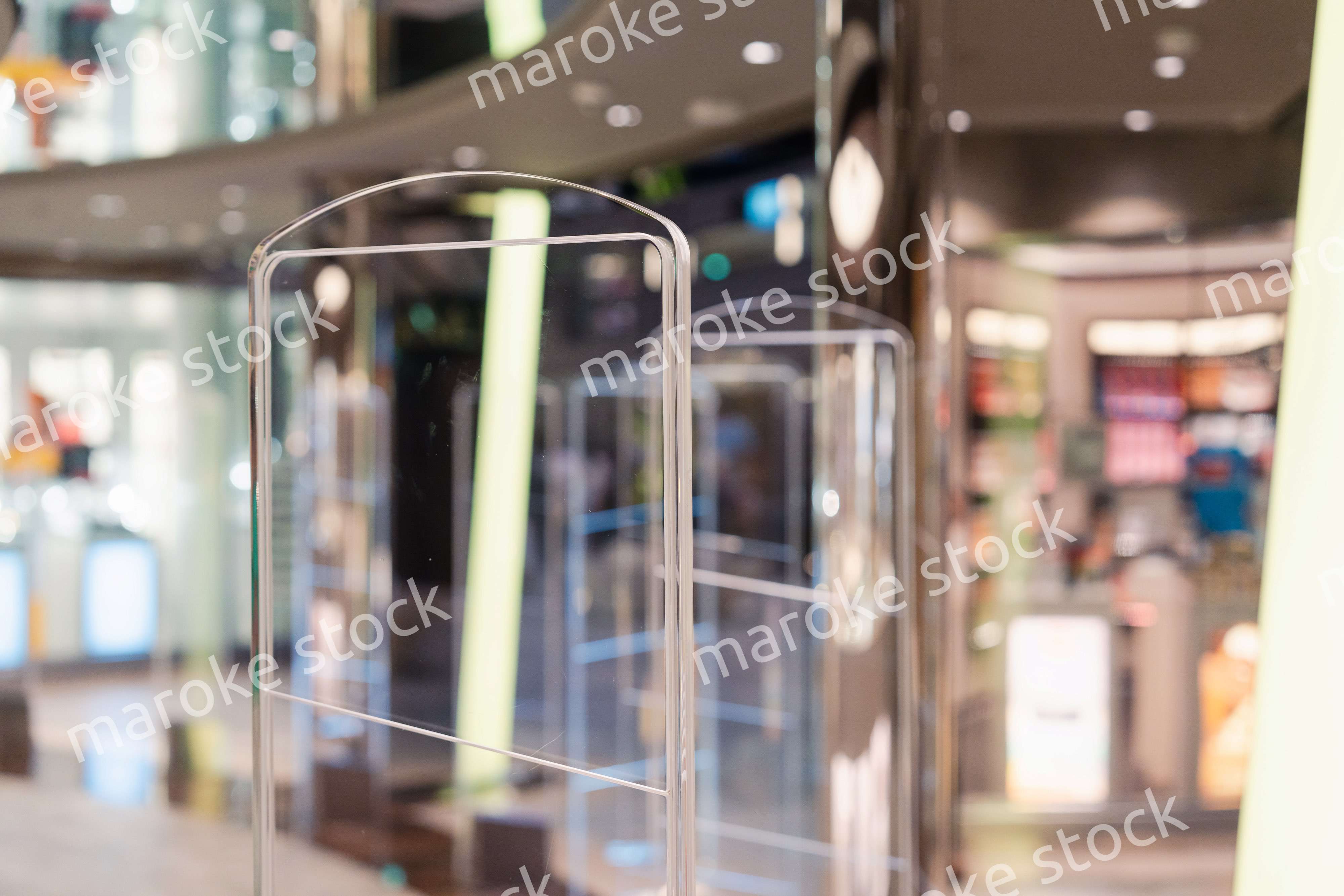 店頭のセキュリティーシステム