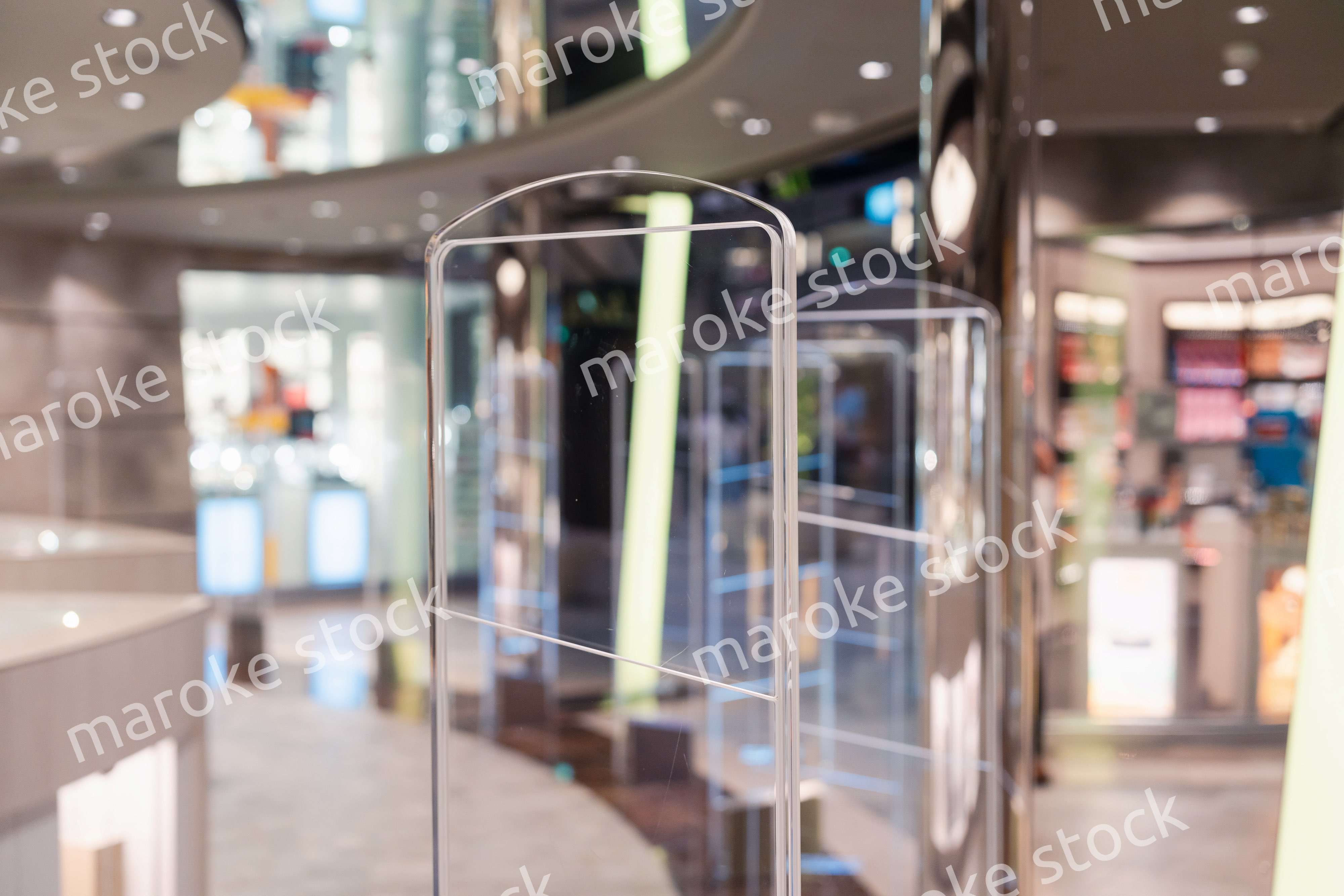 店頭のセキュリティーシステム