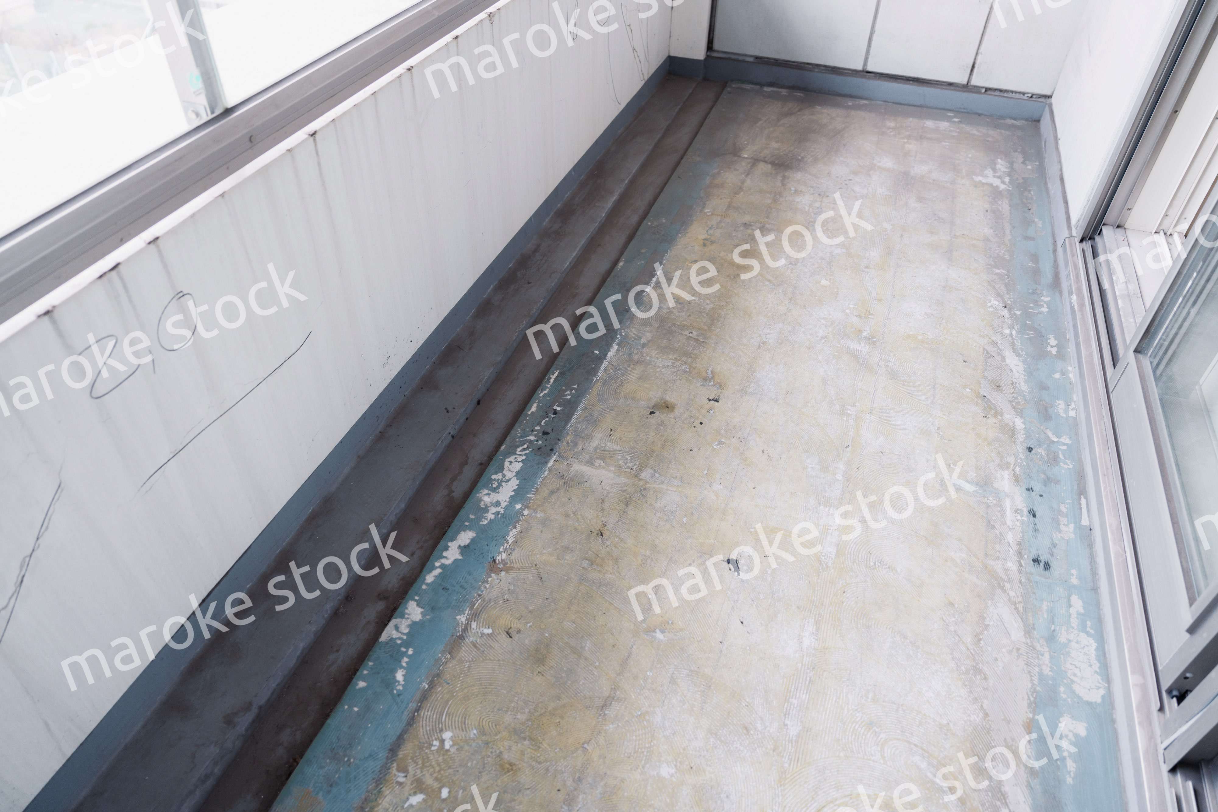 マンションのベランダの防水工事