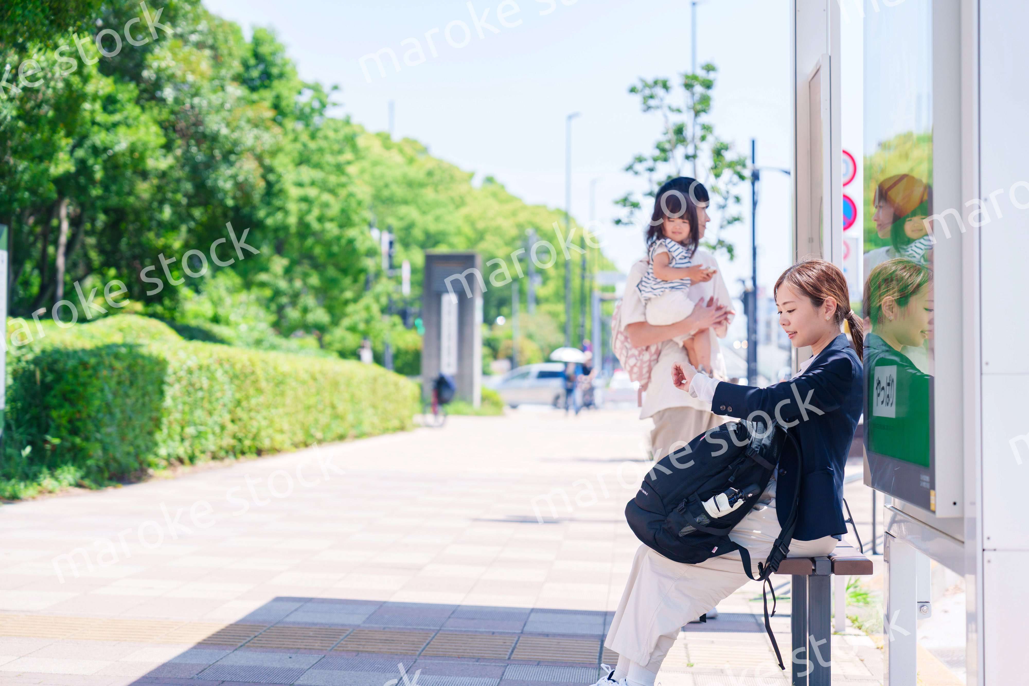 休日に家族でおでかけ