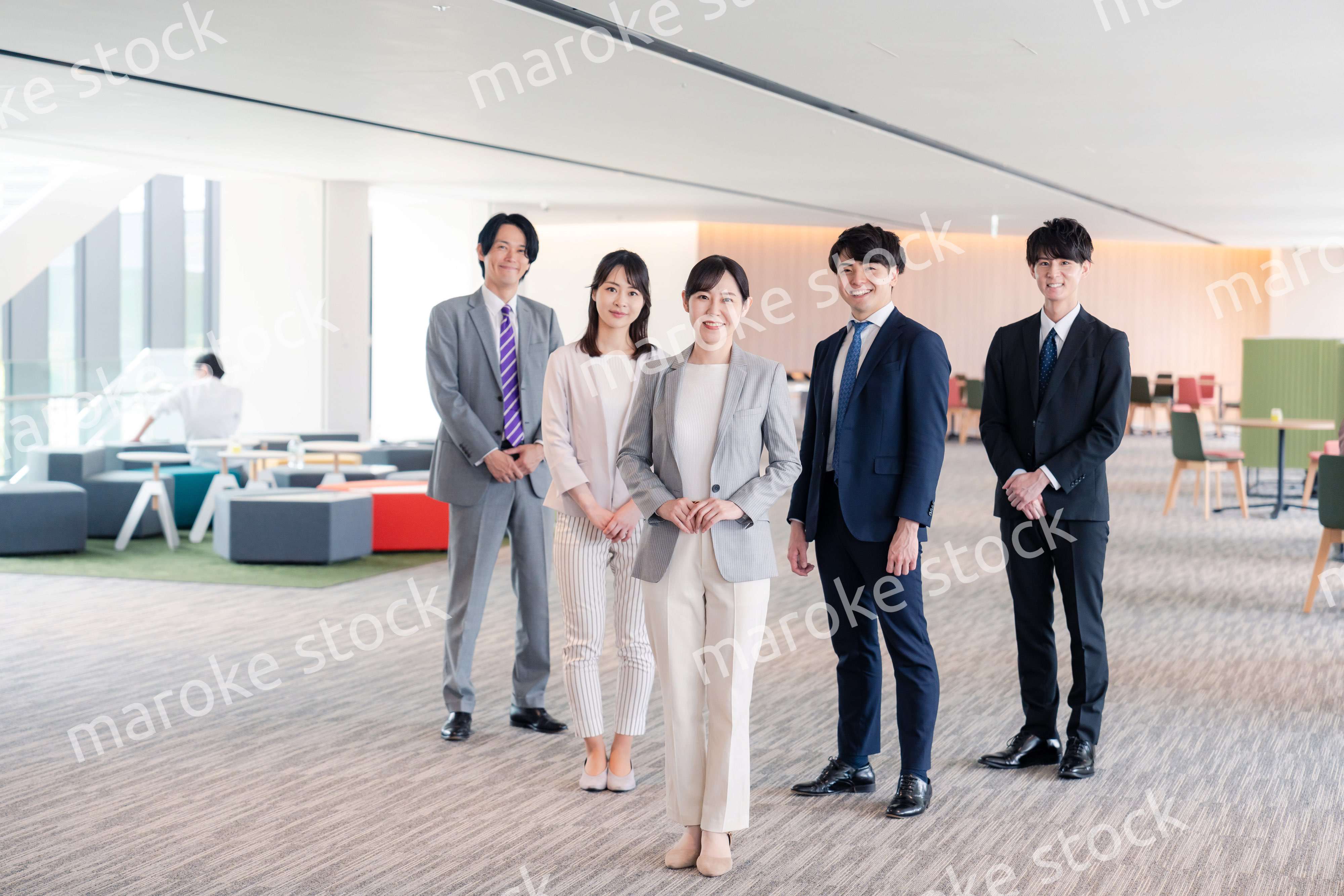 ビジネスパーソン集合写真