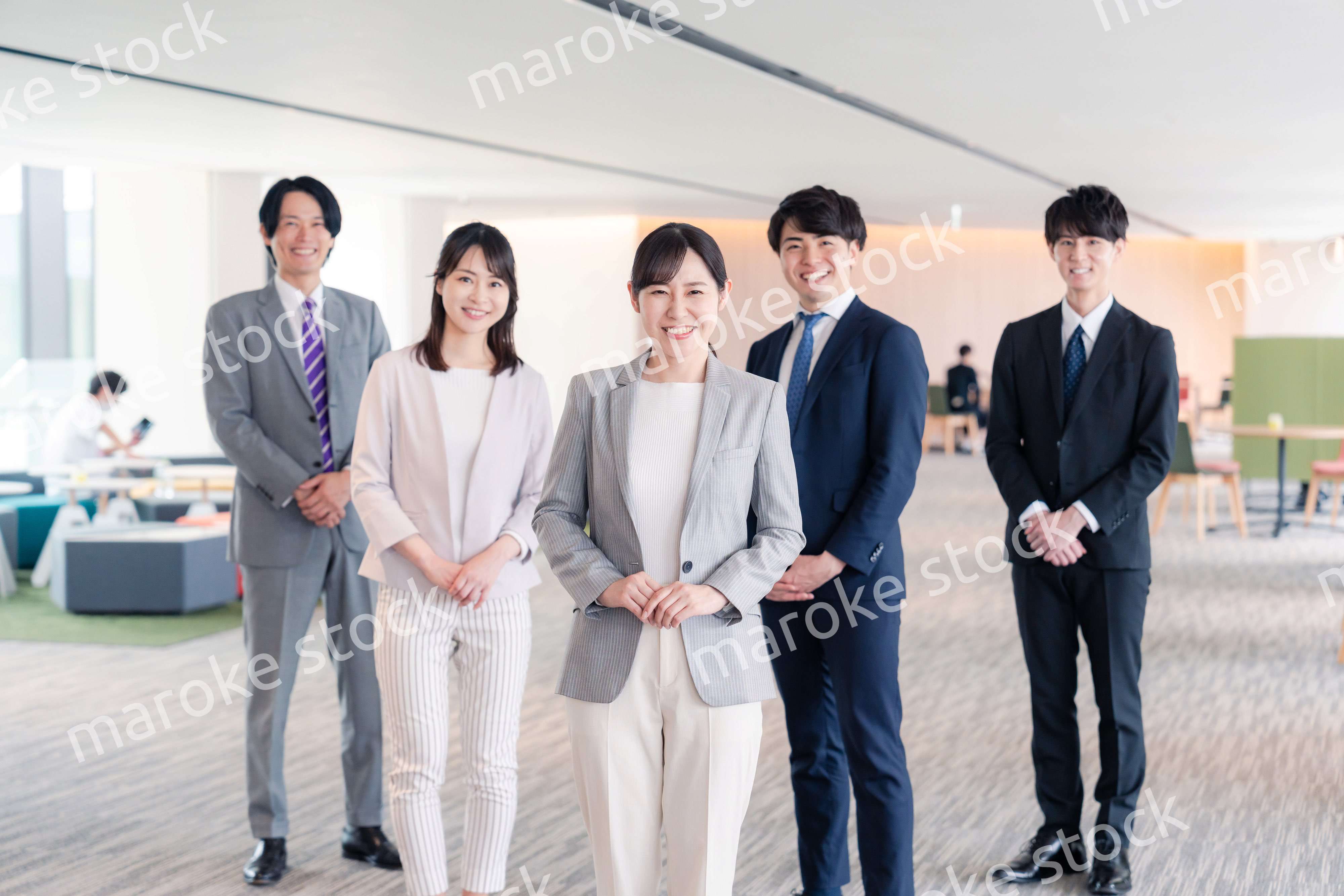 ビジネスパーソン集合写真