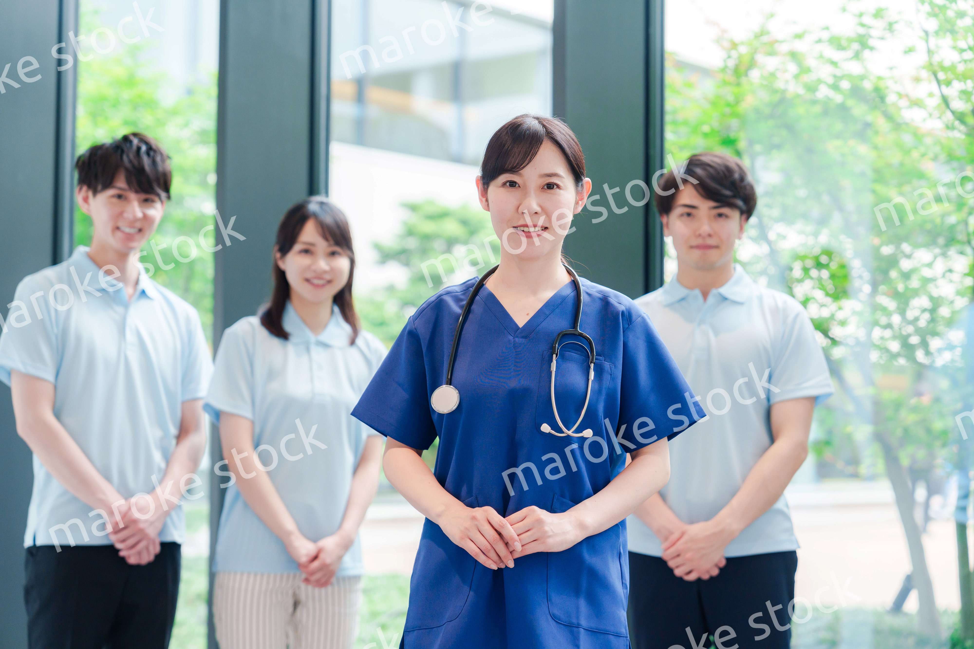 ドクターと医療スタッフ