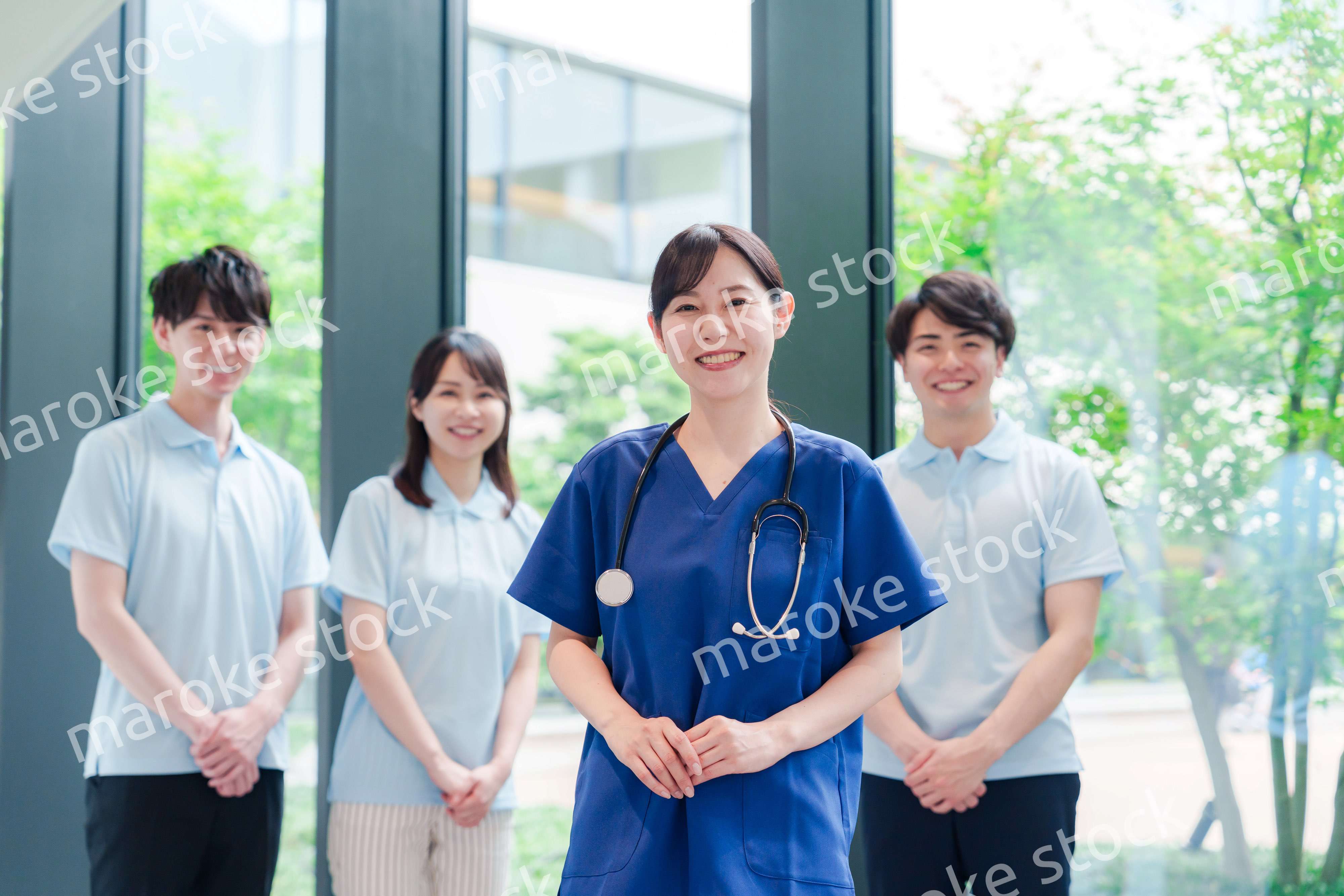 ドクターと医療スタッフ