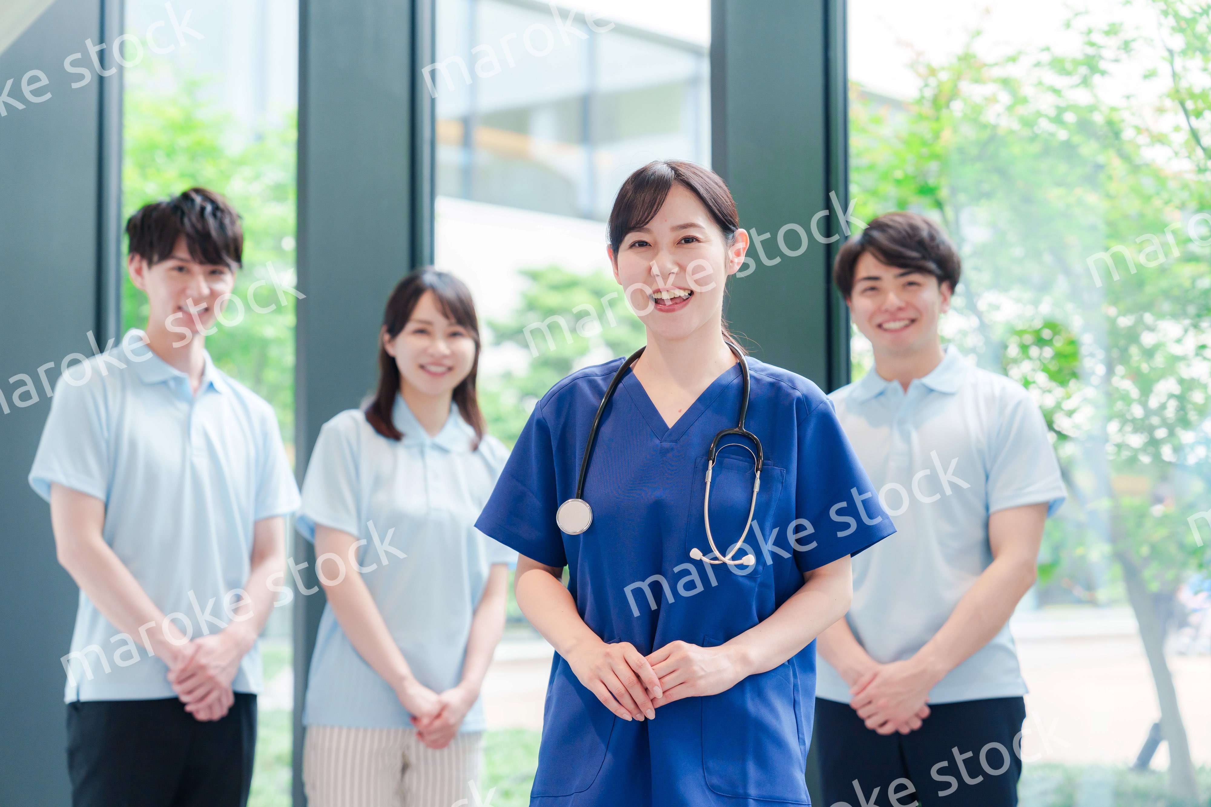 ドクターと医療スタッフ