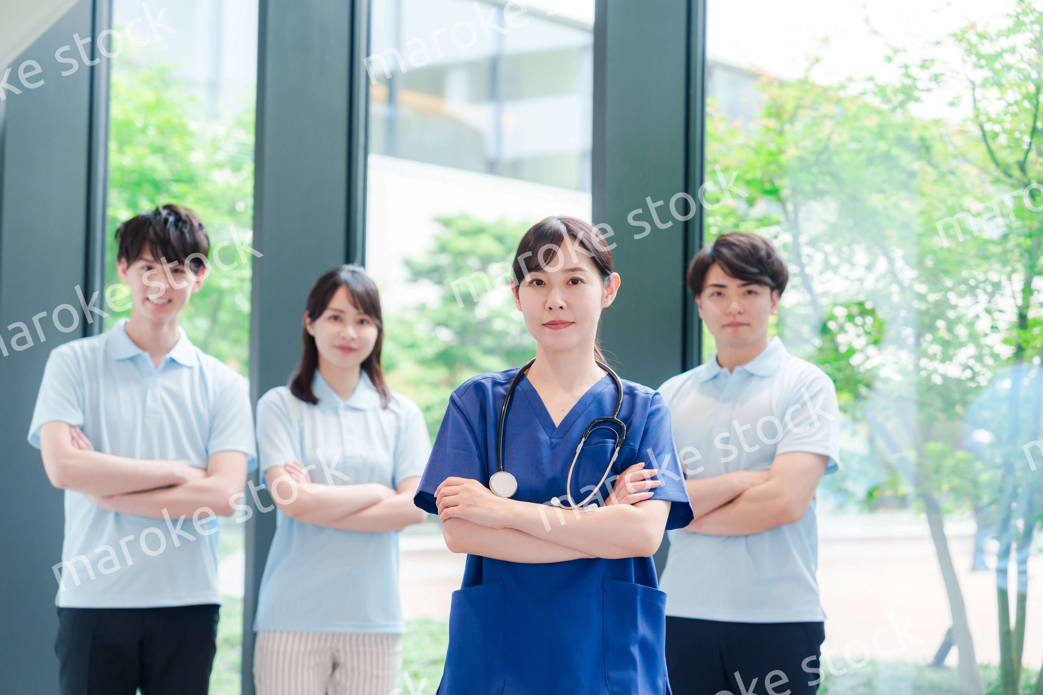 ドクターと医療スタッフ