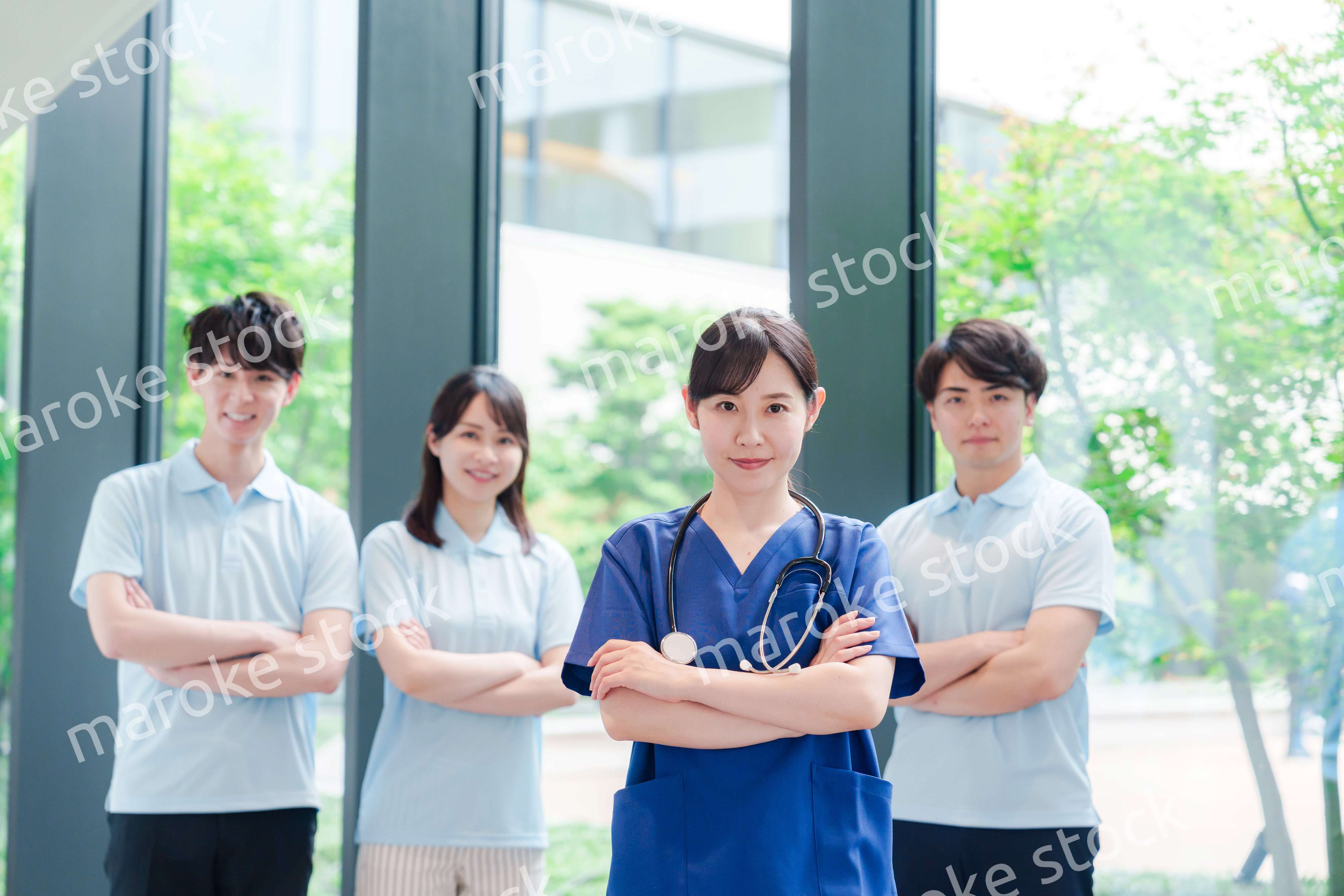 ドクターと医療スタッフ