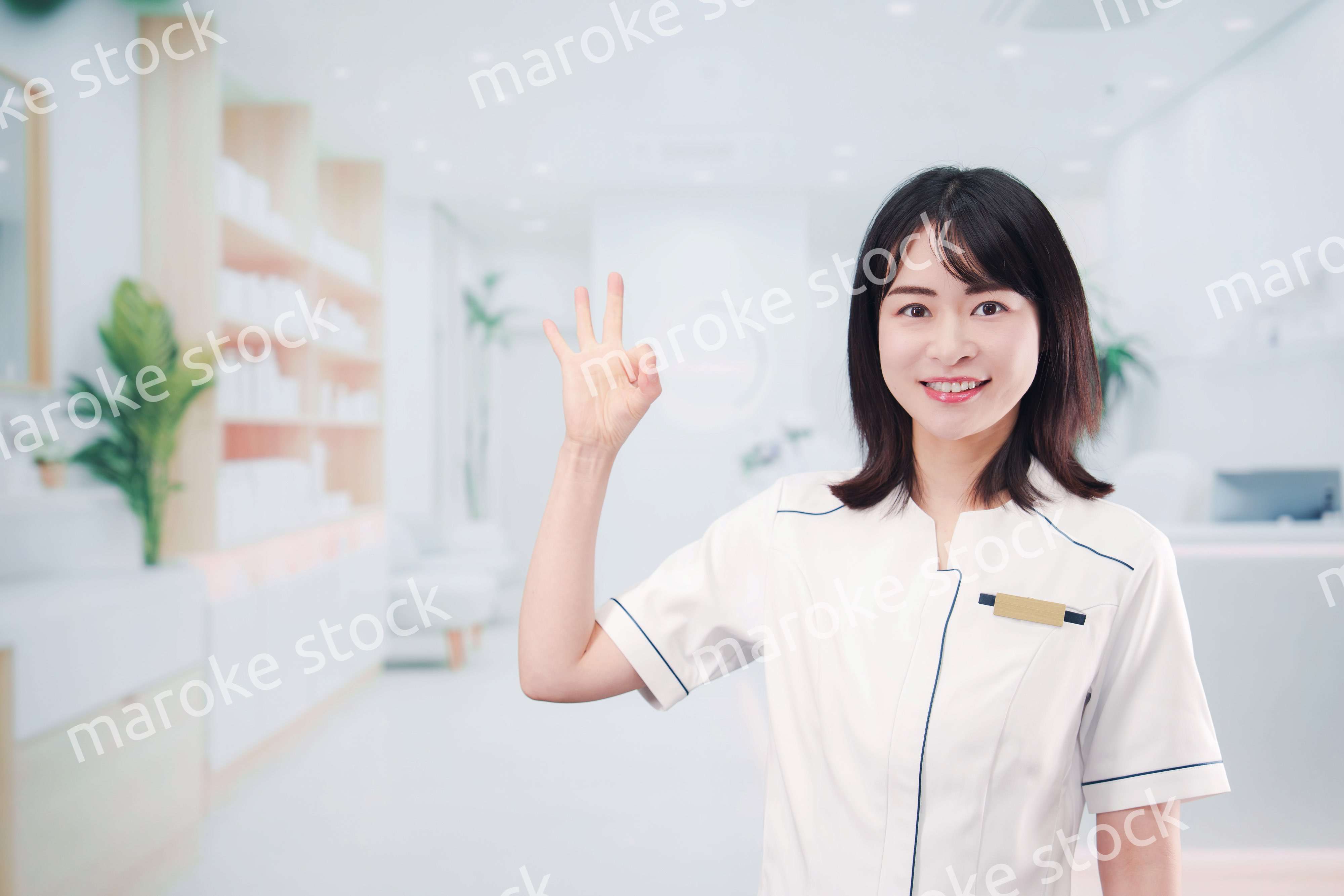 メンズエステで働く若い女性