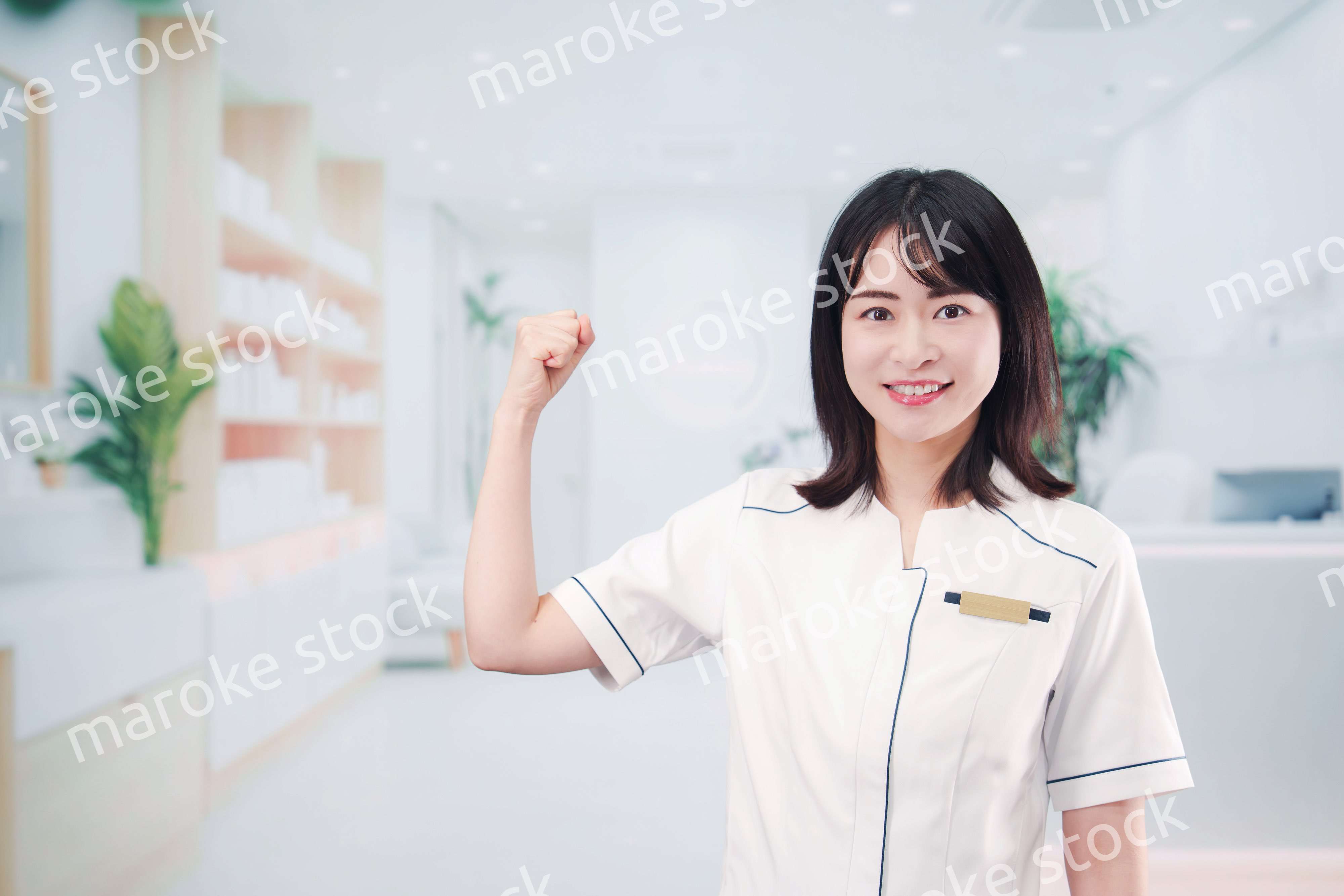 メンズエステで働く若い女性