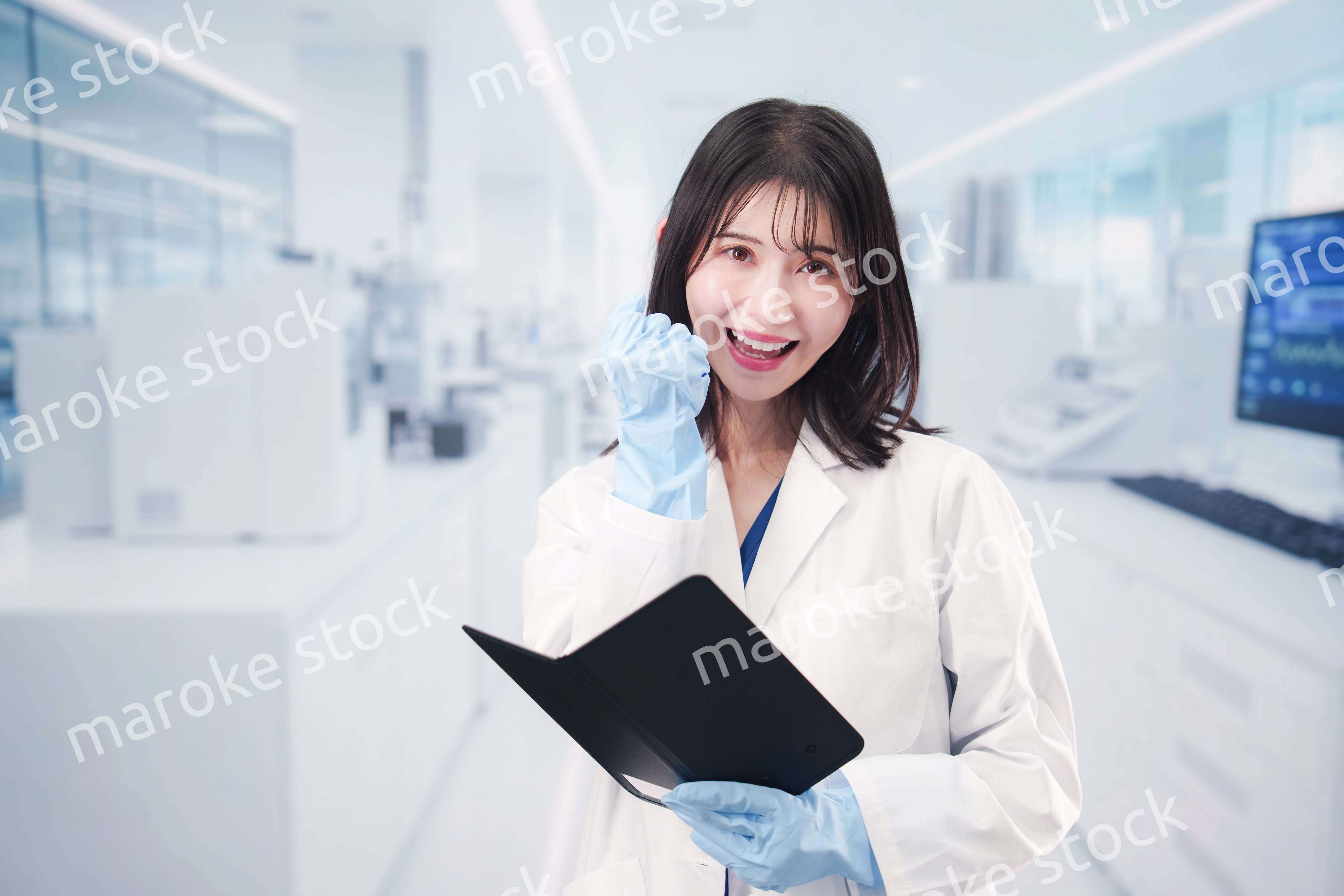 若い女性の研究者