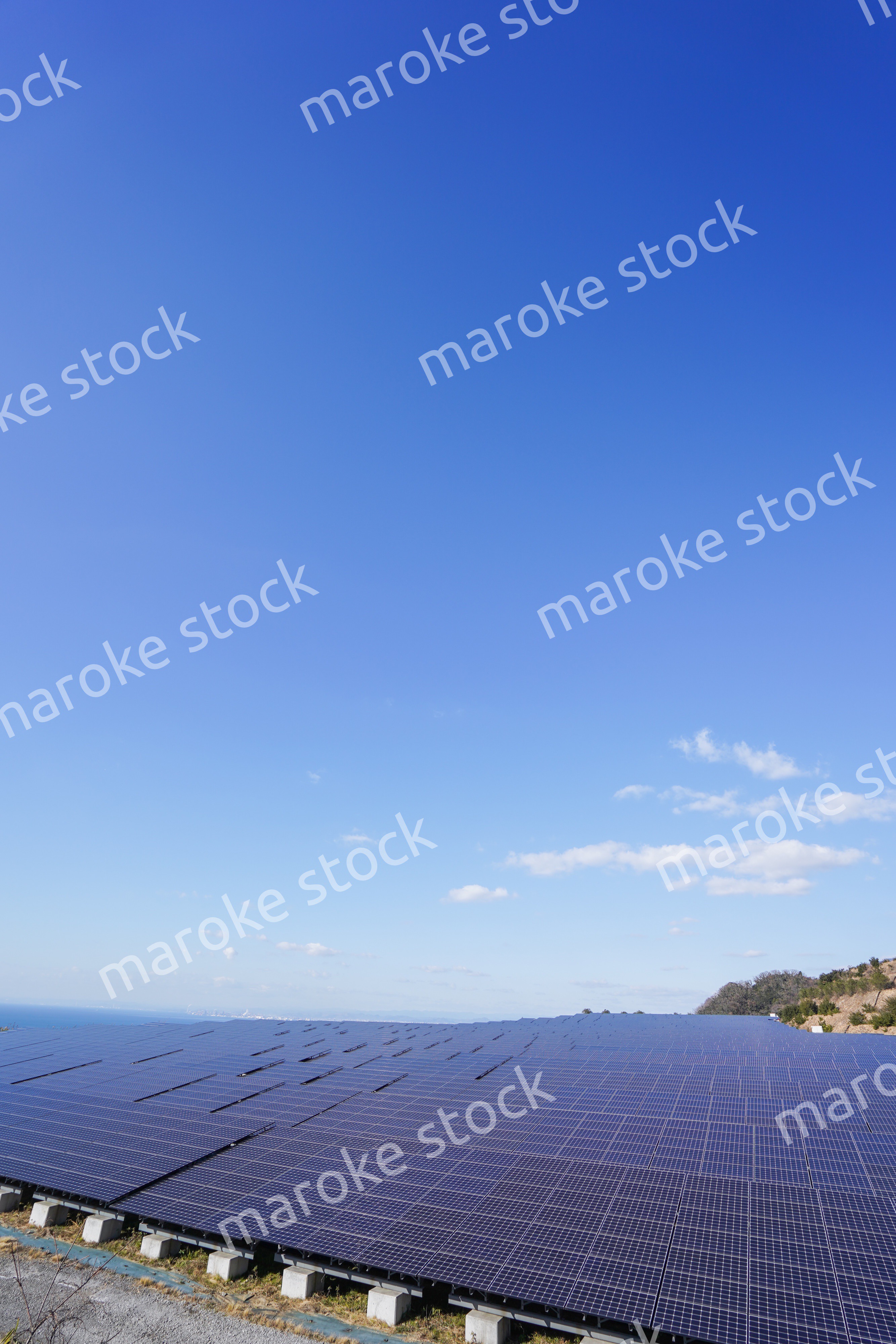 巨大な太陽光発電所