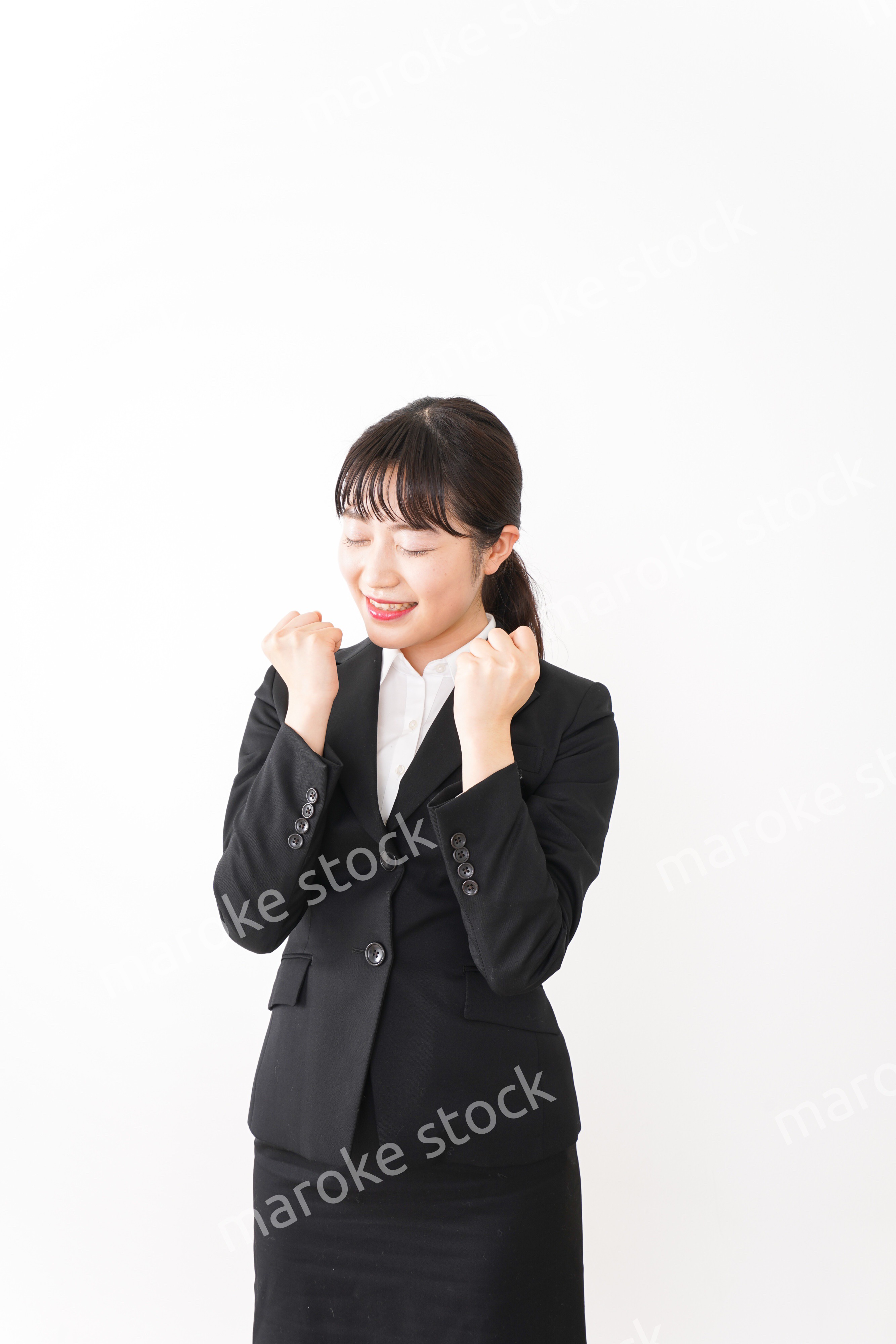 笑顔のビジネスウーマン