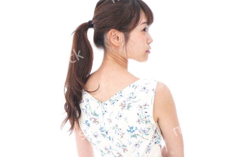 Beautiful young woman with smile