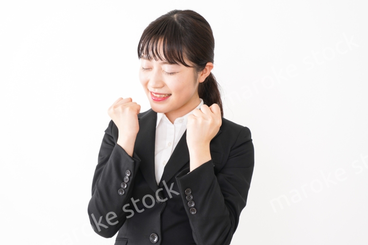 笑顔のビジネスウーマン