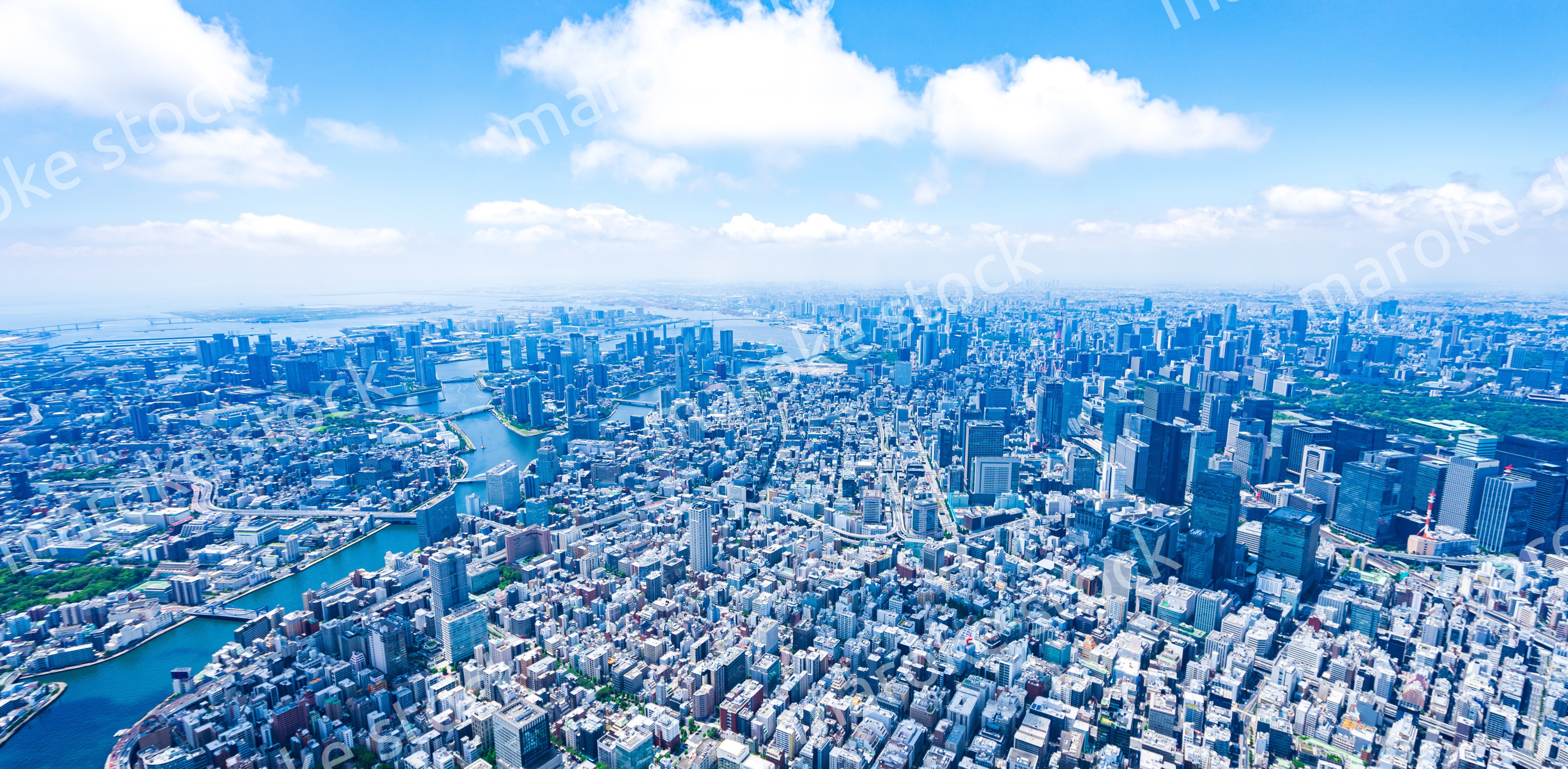 東京ベイエリア・空撮写真