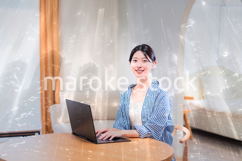 在宅勤務・デジタルイメージ