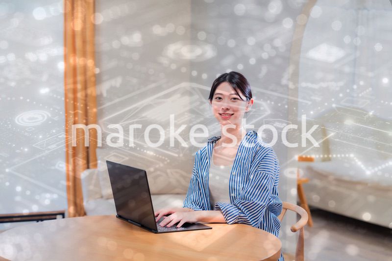 在宅勤務・デジタルイメージ