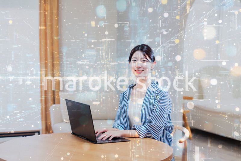 在宅勤務・デジタルイメージ