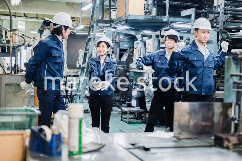 現場で働く人々