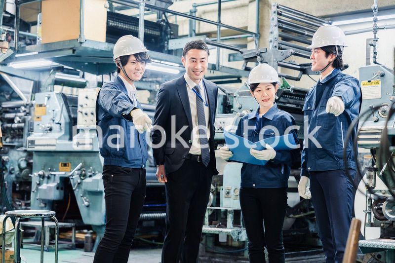 現場で働く人々