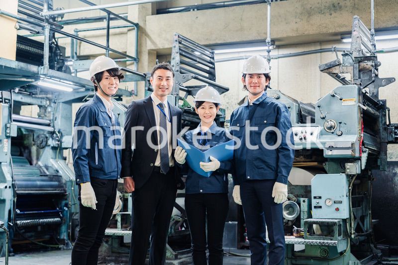 現場で働く人々