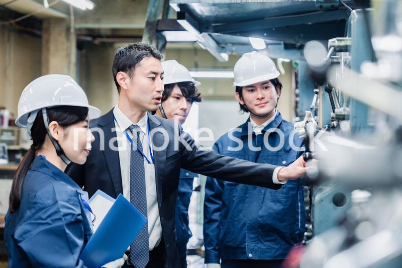 現場で働く人々