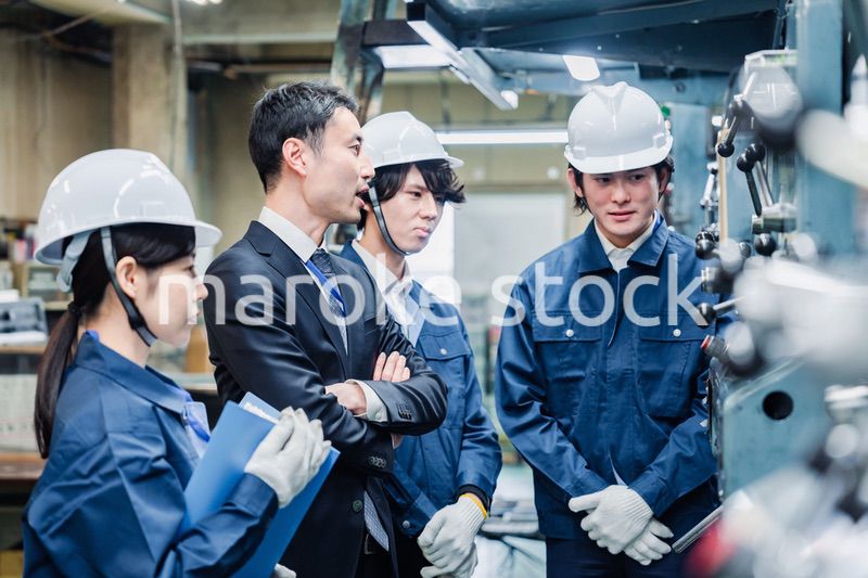 現場で働く人々