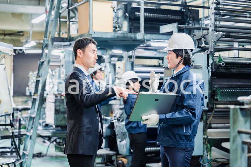 現場で働く人々