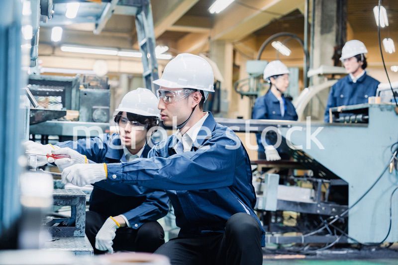 現場で働く人々