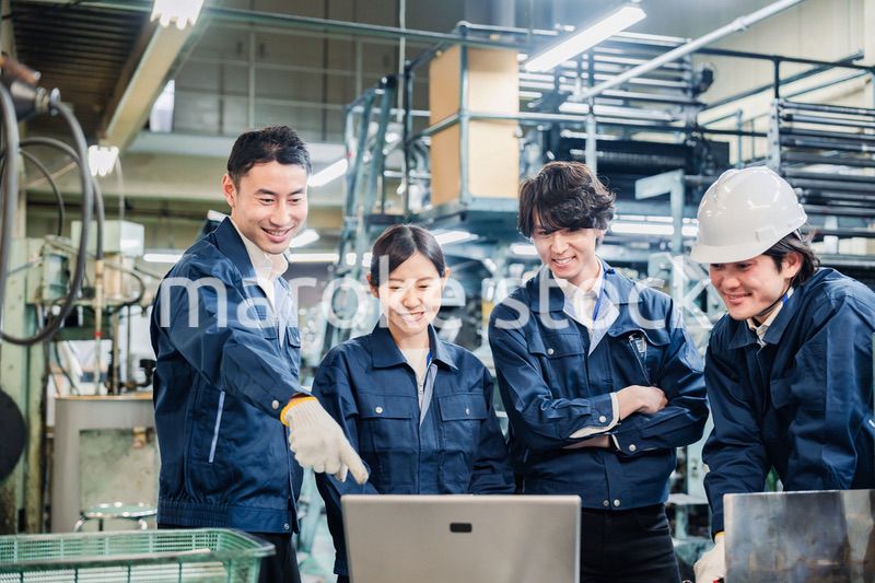 現場で働く人々