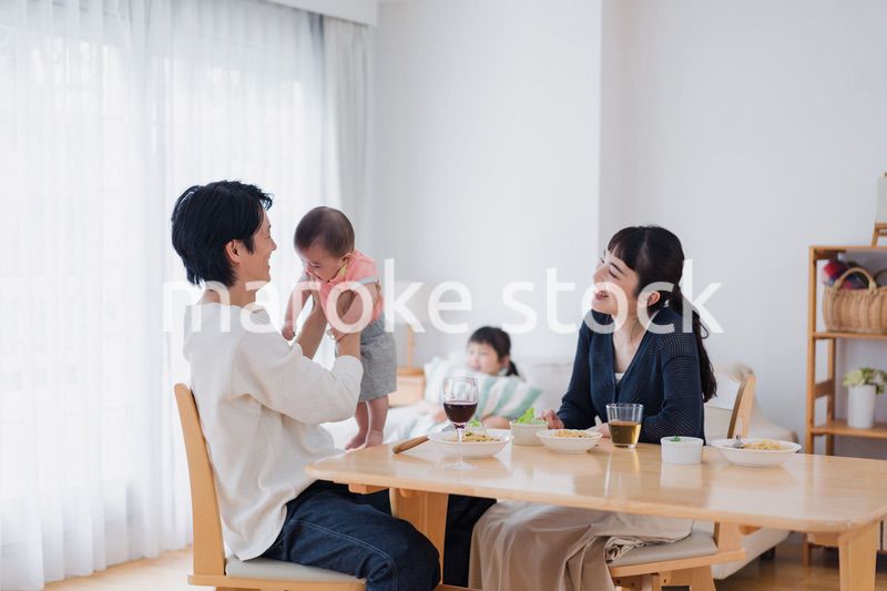 子供のいる家族の日常