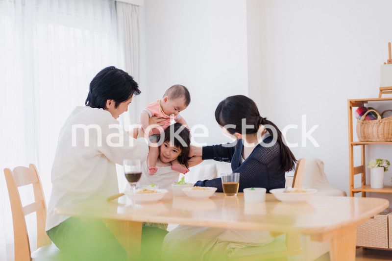 子供のいる家族の日常