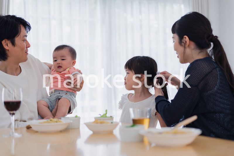 子供のいる家族の日常