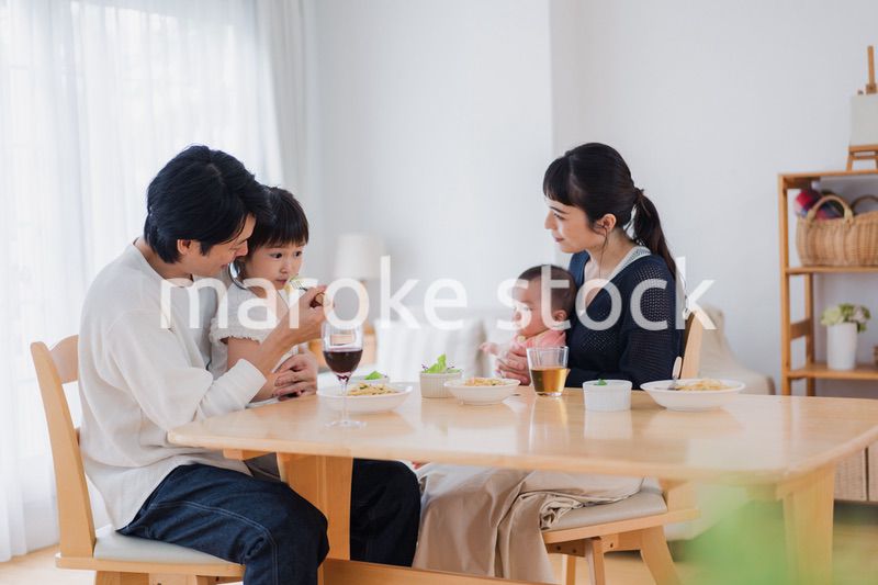 子供のいる家族の日常