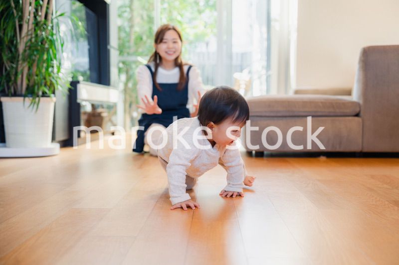 赤ちゃんの面倒を見るベビーシッター